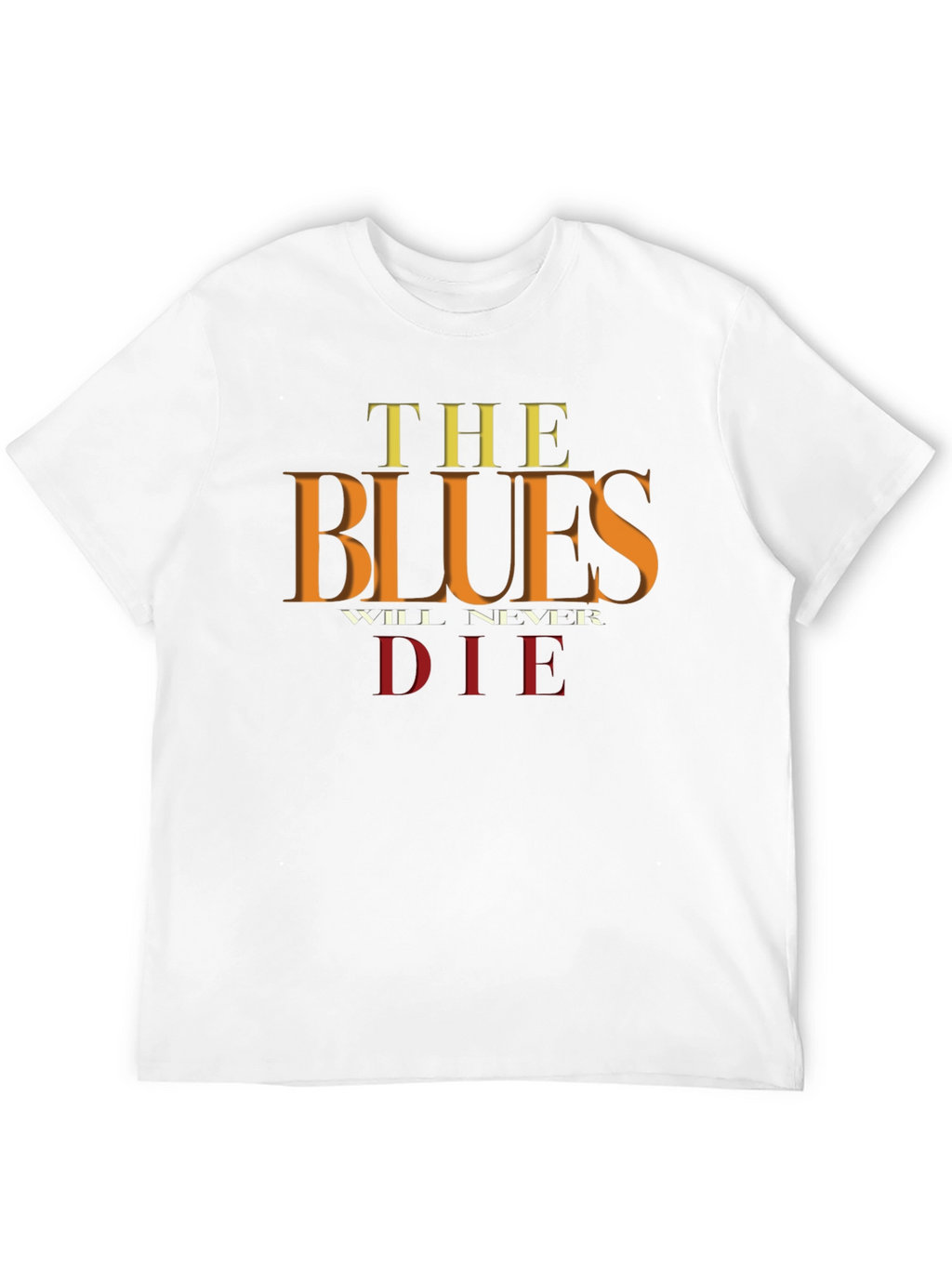 The Blues Will Never Die Graphic Tee