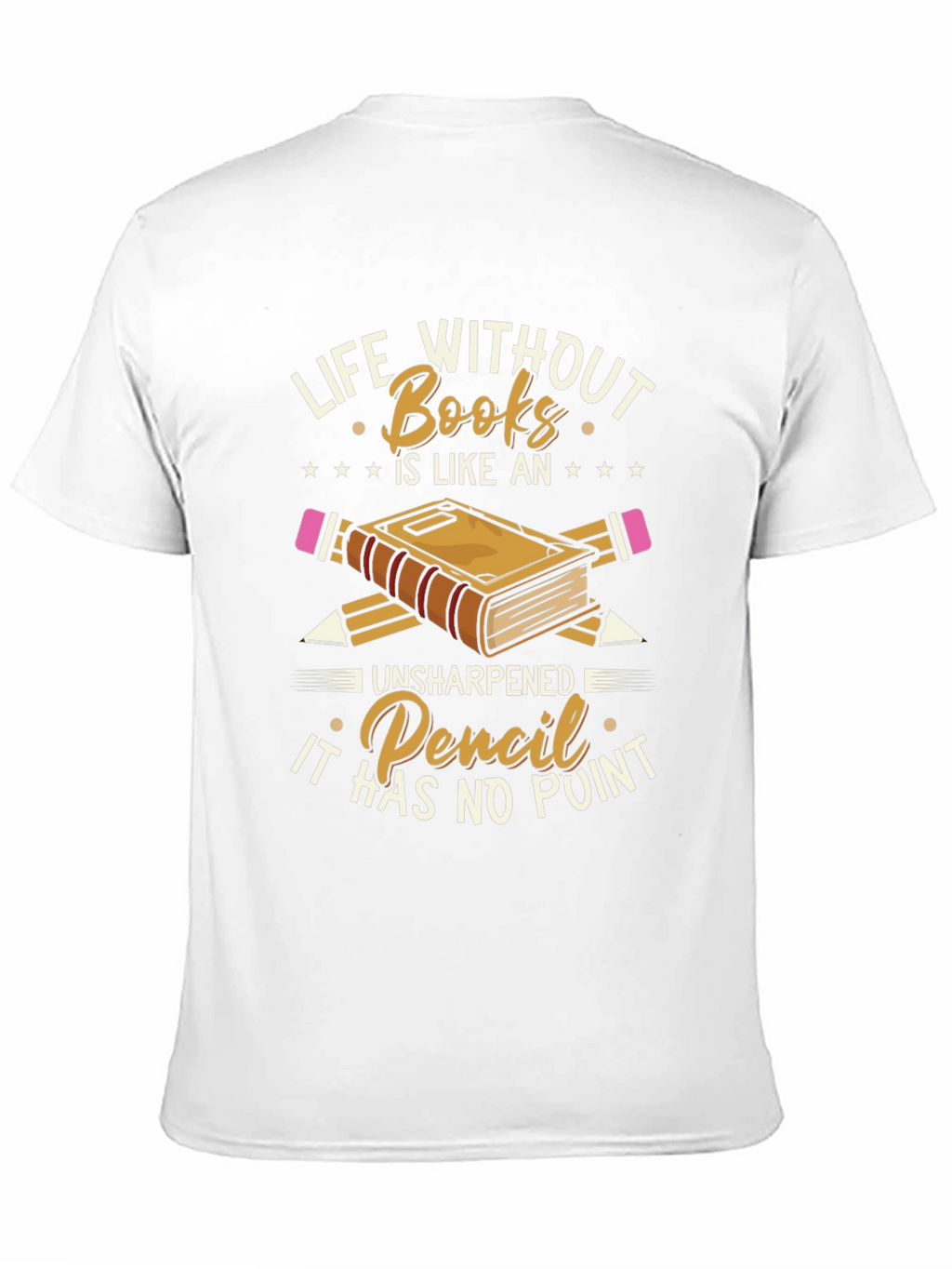 Life Without Books Graphic Tee