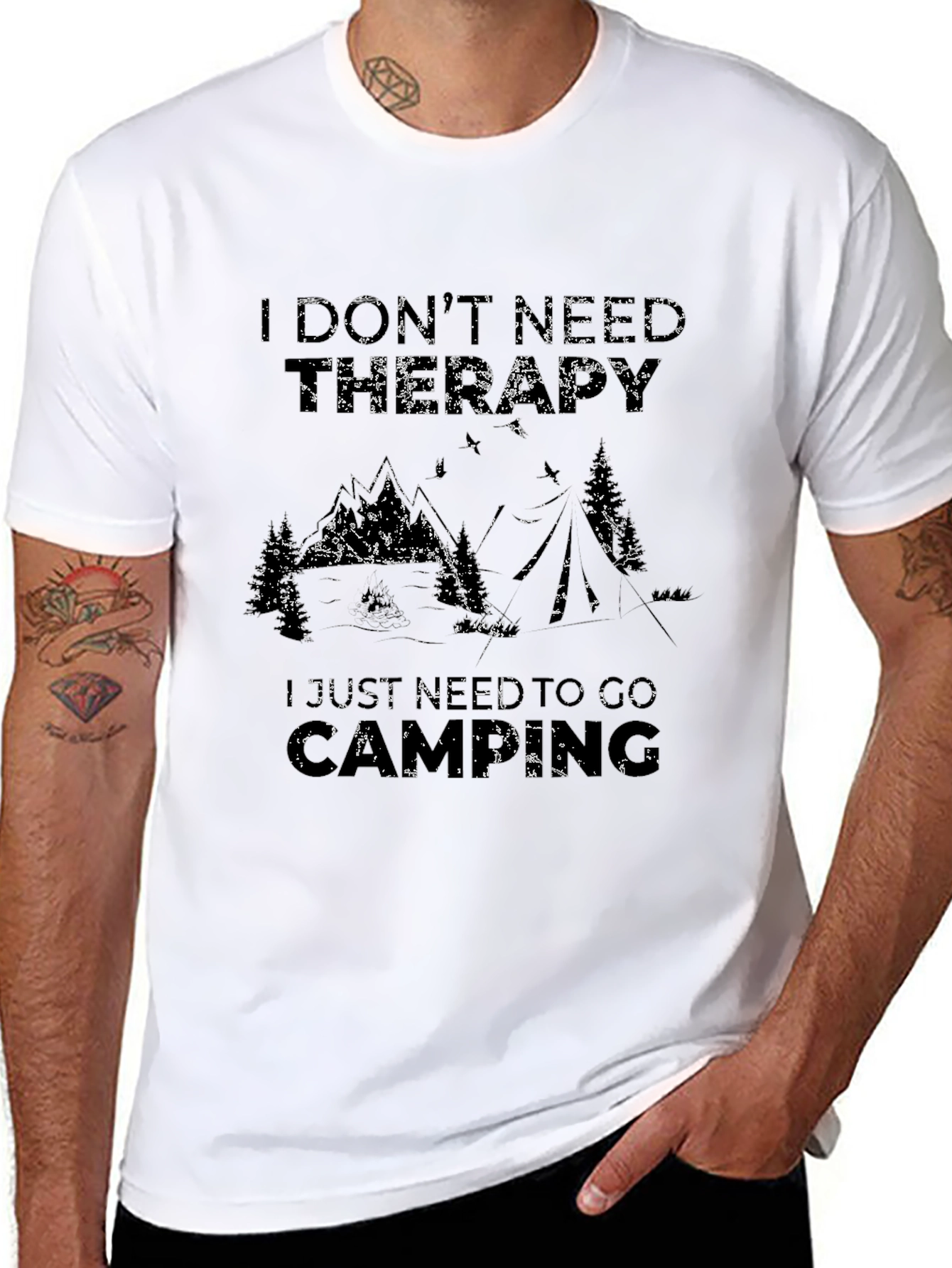Camping Therapy T-Shirt
