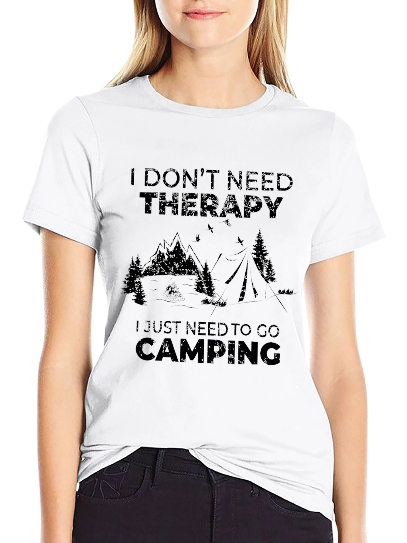 Camping Therapy T-Shirt