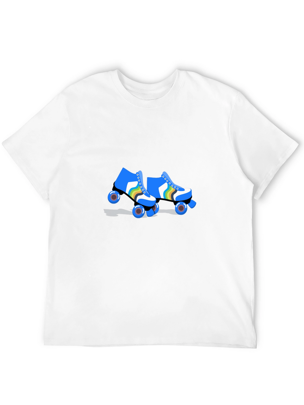 Retro Roller Skate T-Shirt - Cool Graphic Tee