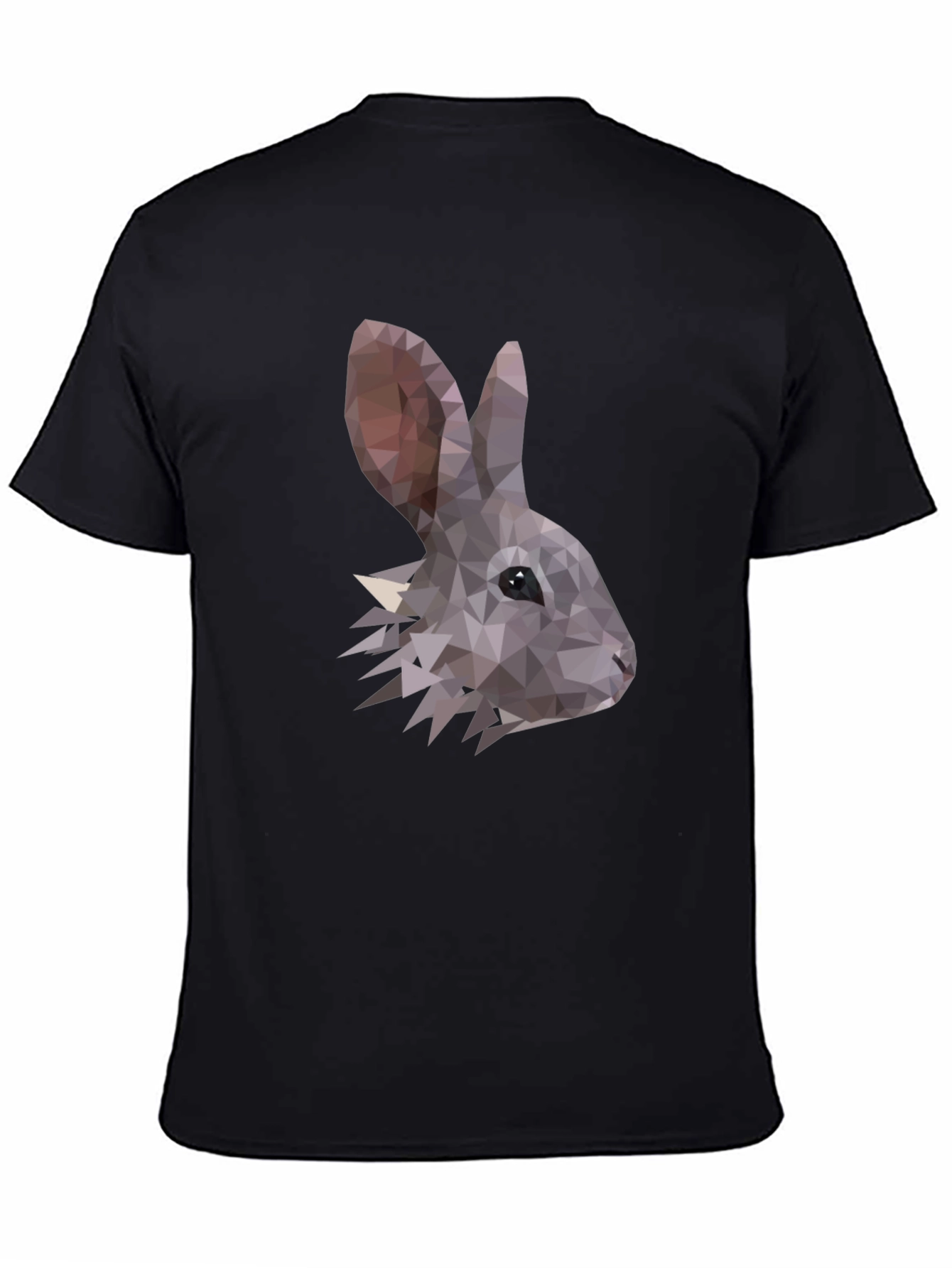 Geometric Rabbit T-Shirt - Modern Minimalist Design