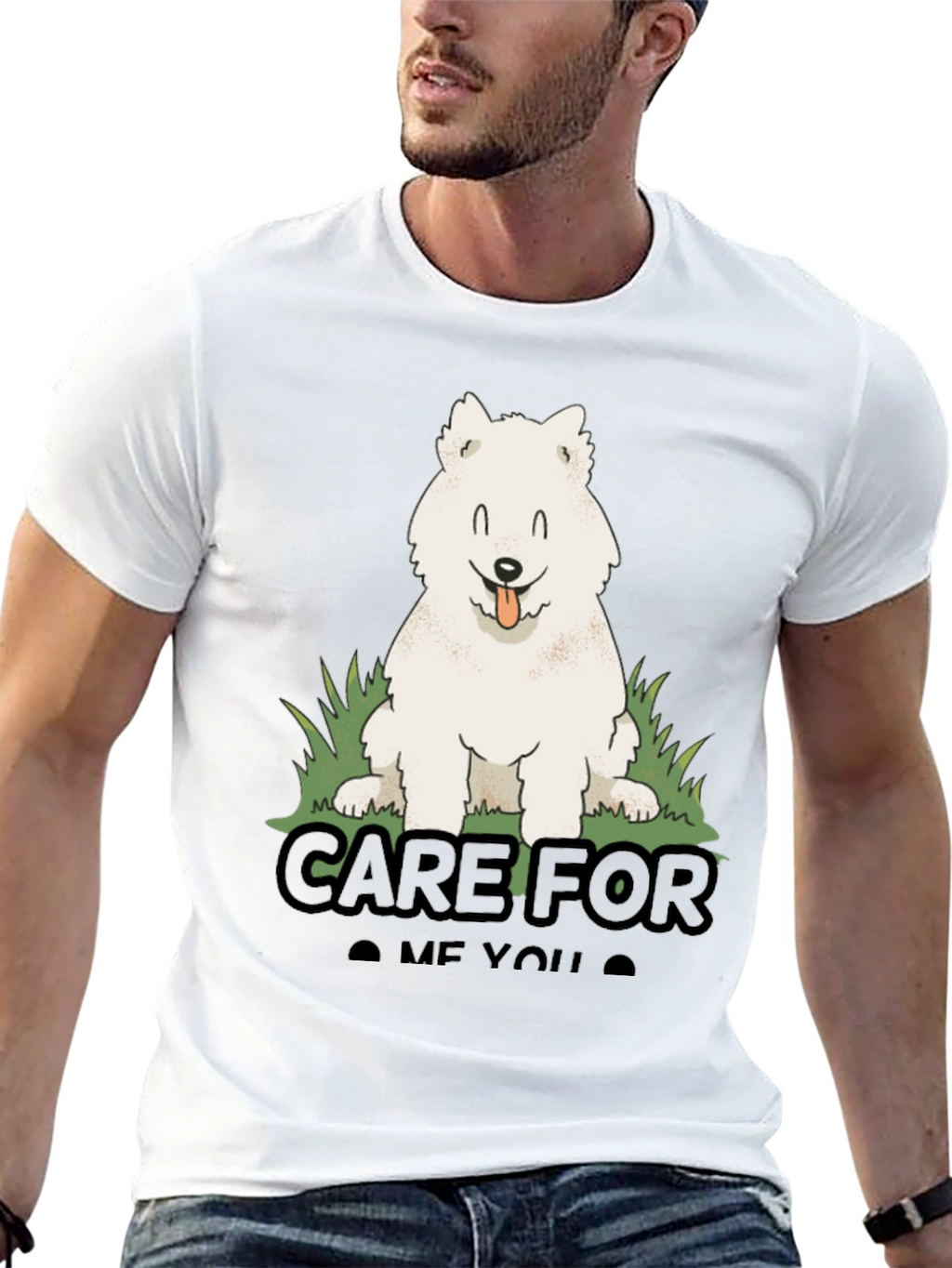 Care For Me Dog T-Shirt