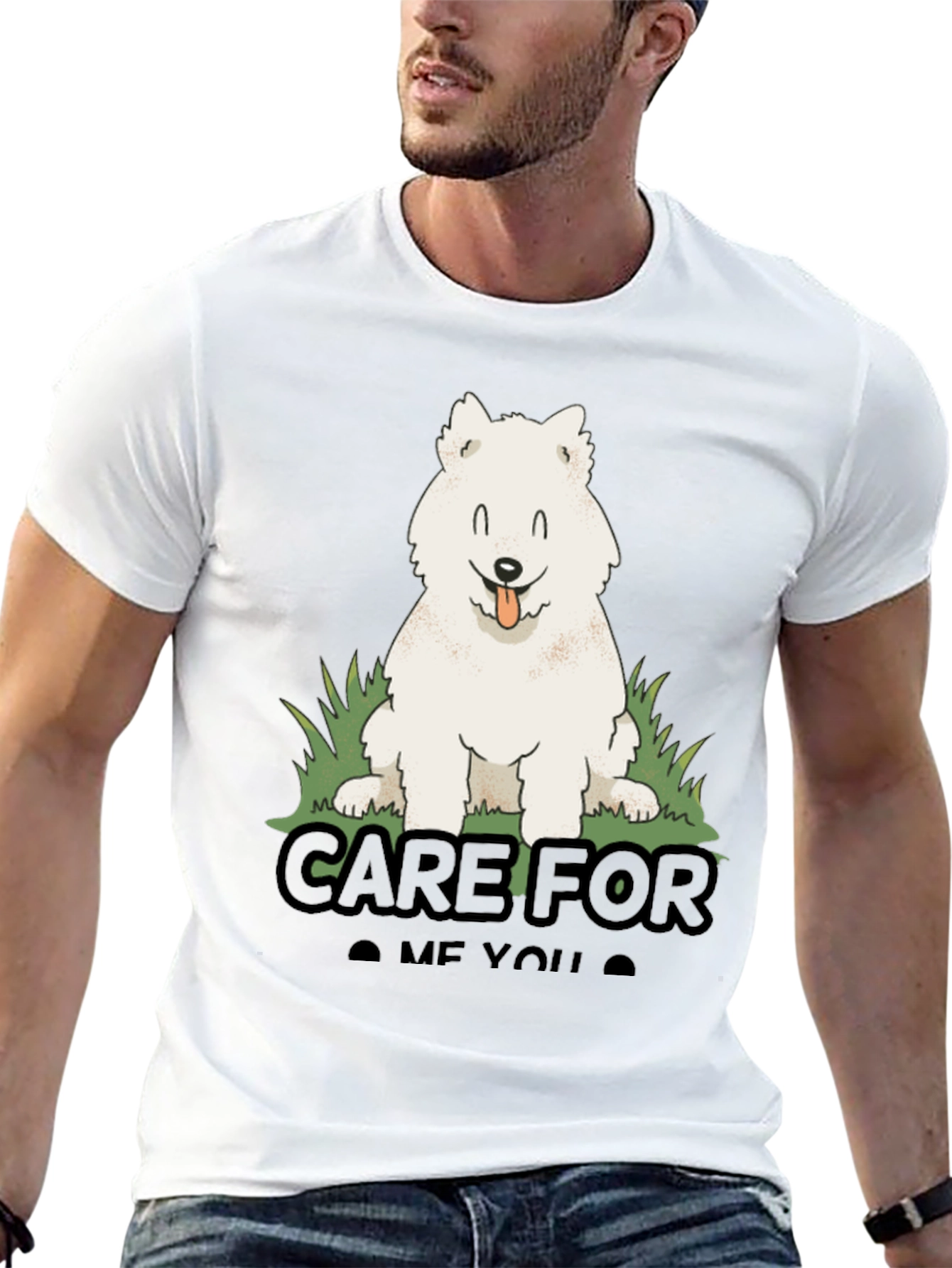 Care For Me Dog T-Shirt