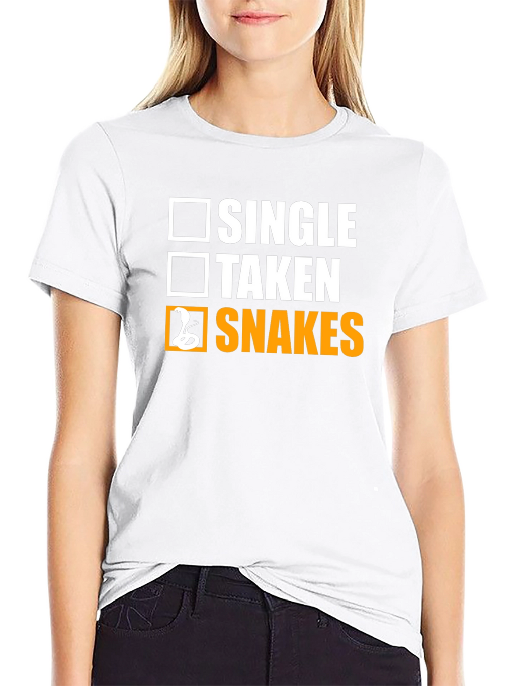 Single Taken Snakes T-Shirt - Funny Graphic Tee