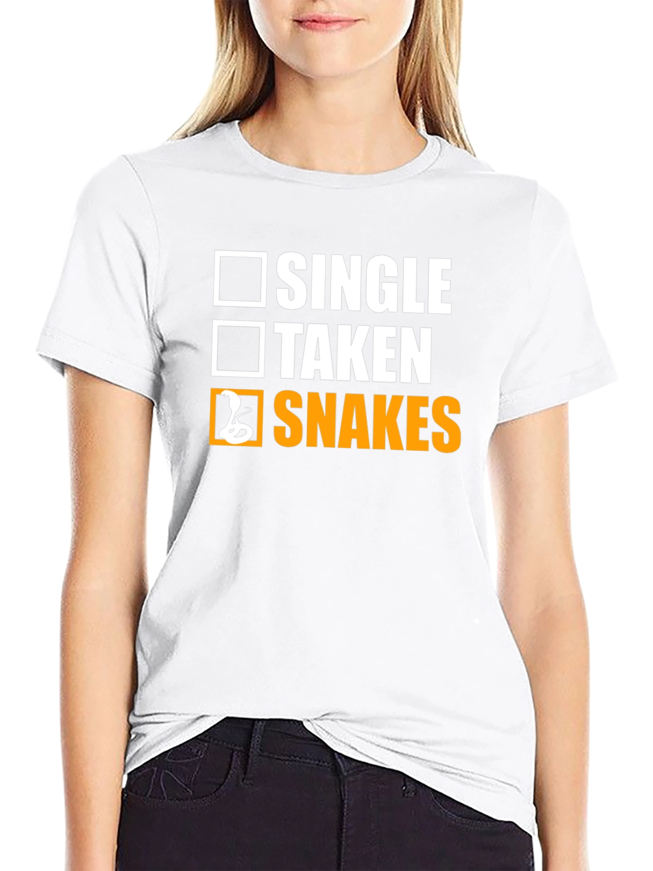 Single Taken Snakes T-Shirt - Funny Graphic Tee
