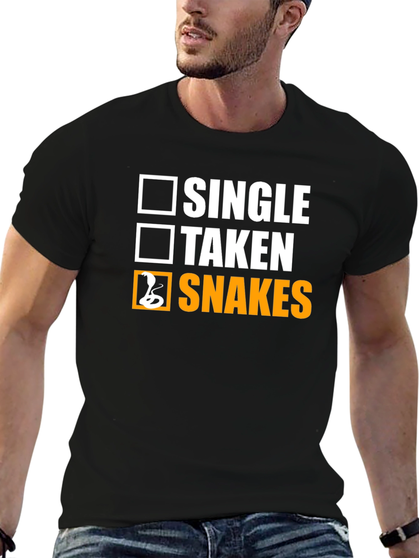 Single Taken Snakes T-Shirt - Funny Graphic Tee