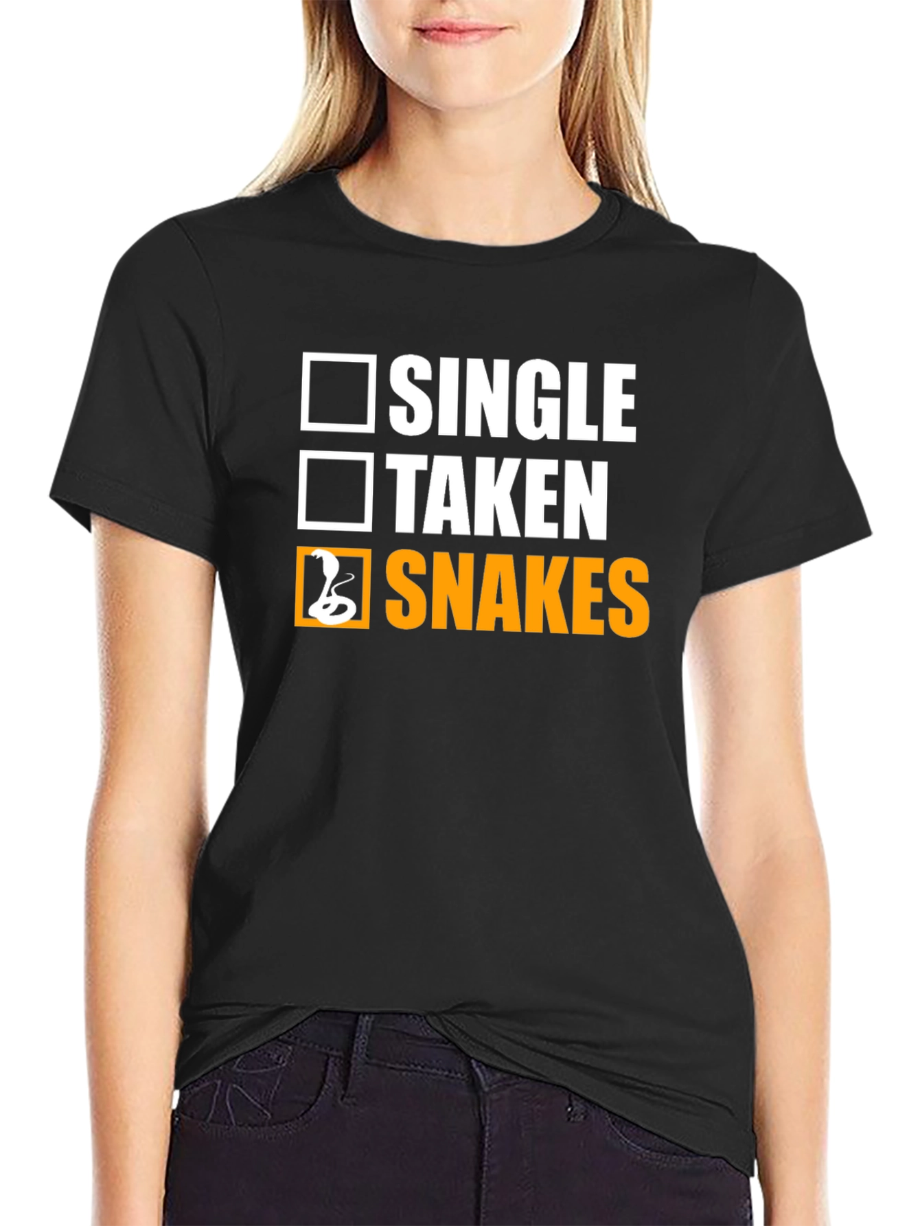 Single Taken Snakes T-Shirt - Funny Graphic Tee