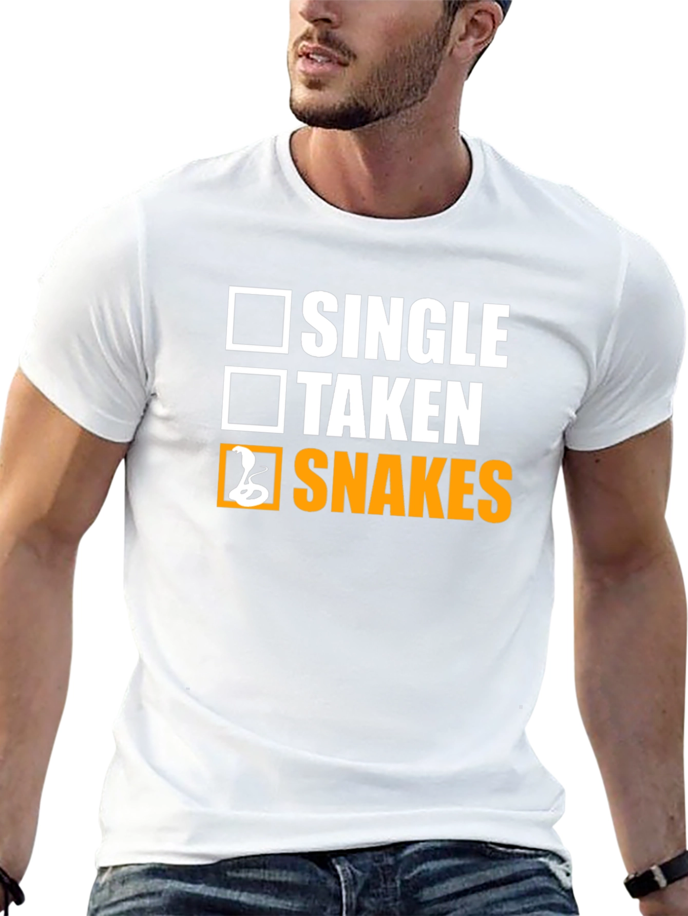 Single Taken Snakes T-Shirt - Funny Graphic Tee