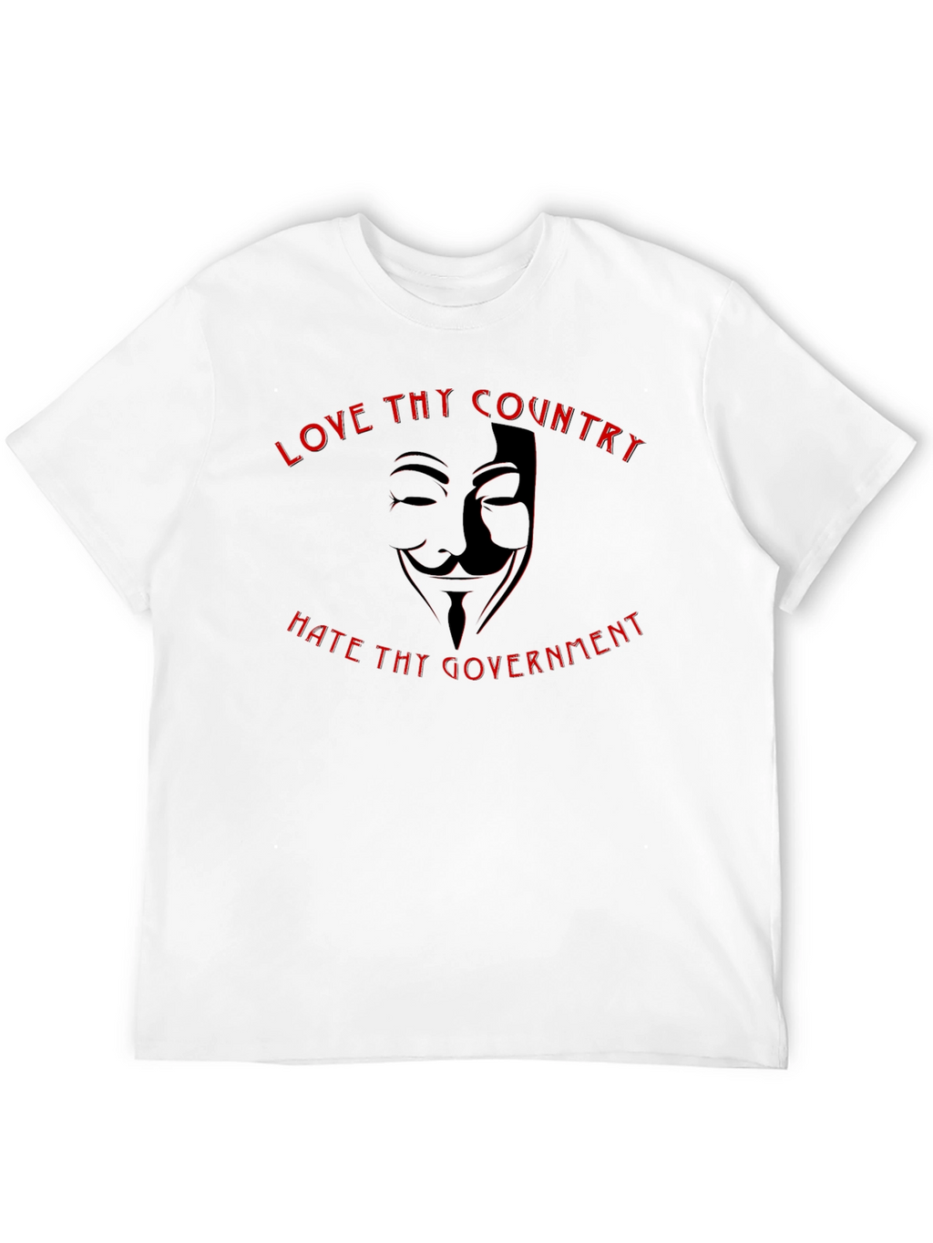 Love Country Hate Government Graphic T-Shirt