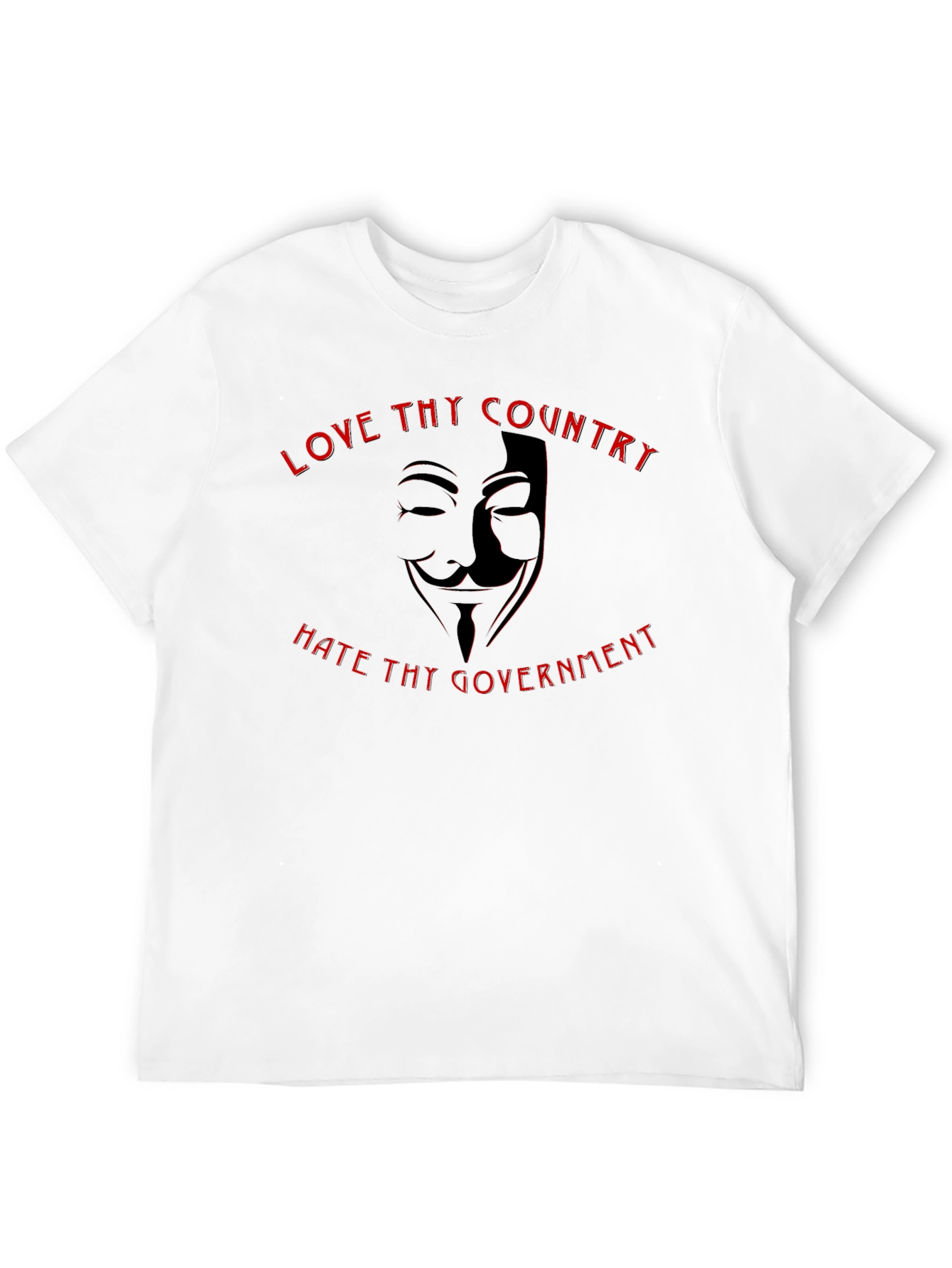 Love Country Hate Government Graphic T-Shirt