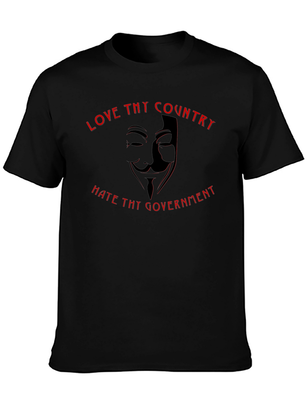 Love Country Hate Government Graphic T-Shirt