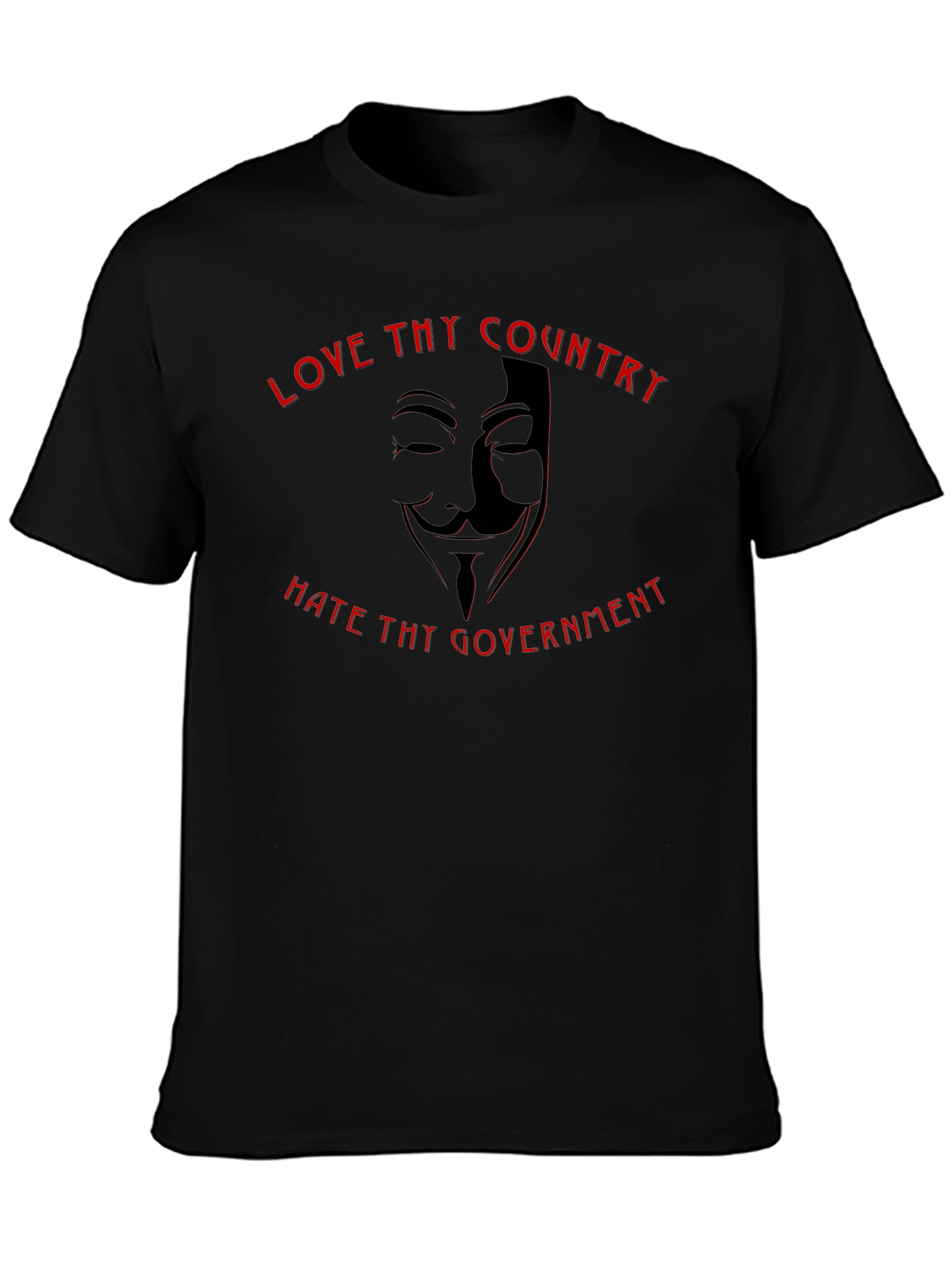 Love Country Hate Government Graphic T-Shirt