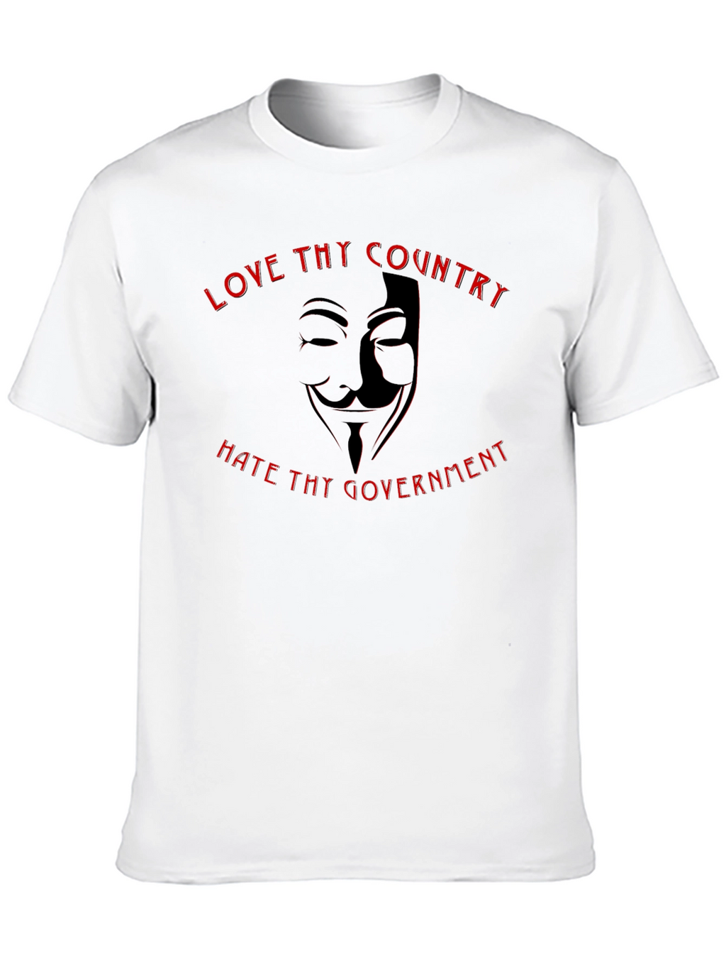 Love Country Hate Government Graphic T-Shirt