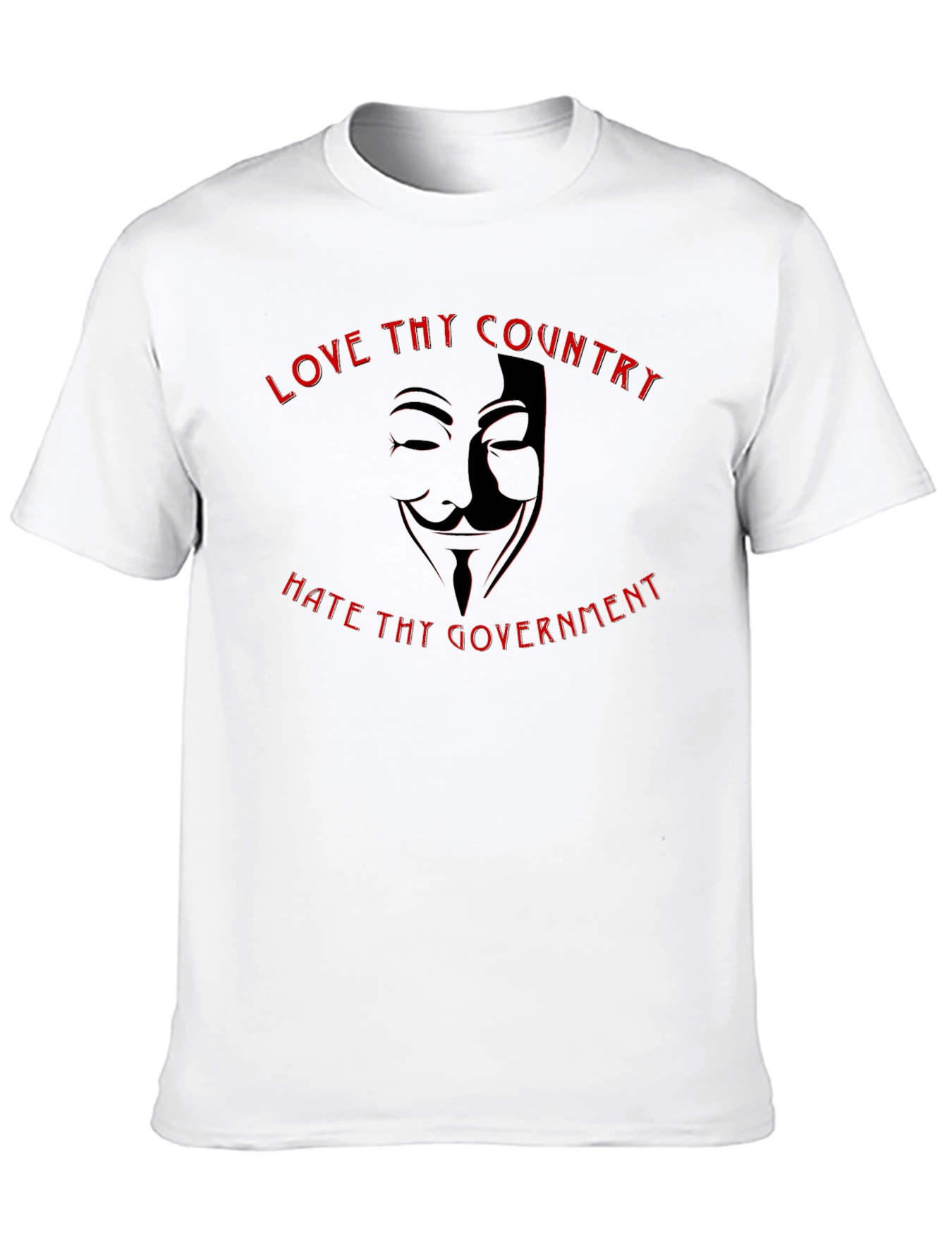 Love Country Hate Government Graphic T-Shirt