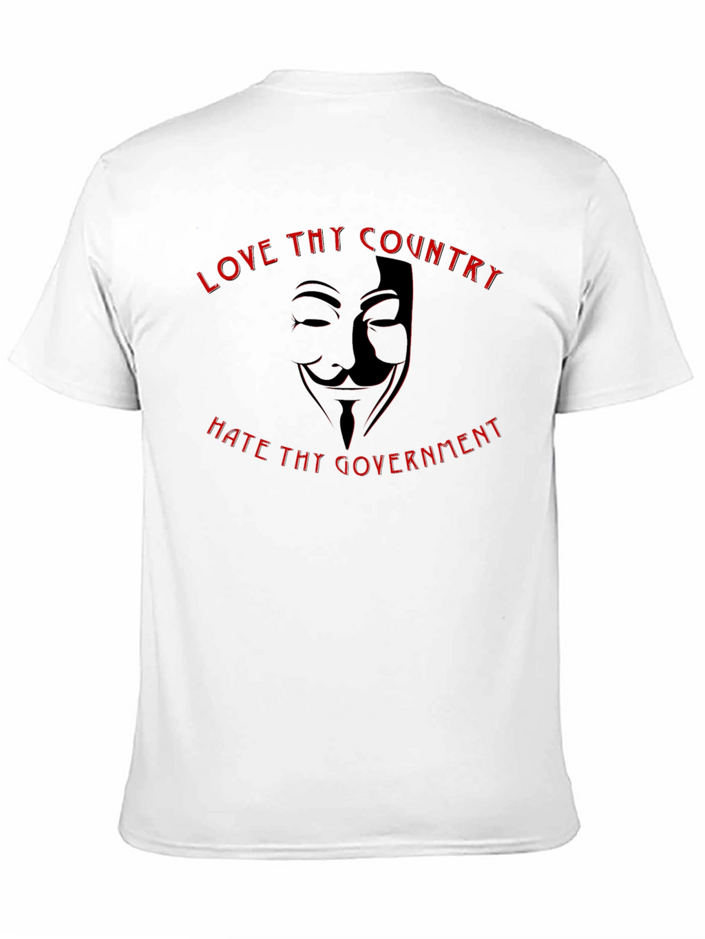 Love Country Hate Government Graphic T-Shirt
