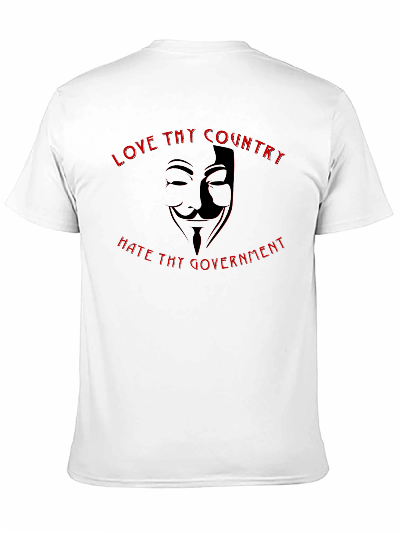 Love Country Hate Government Graphic T-Shirt