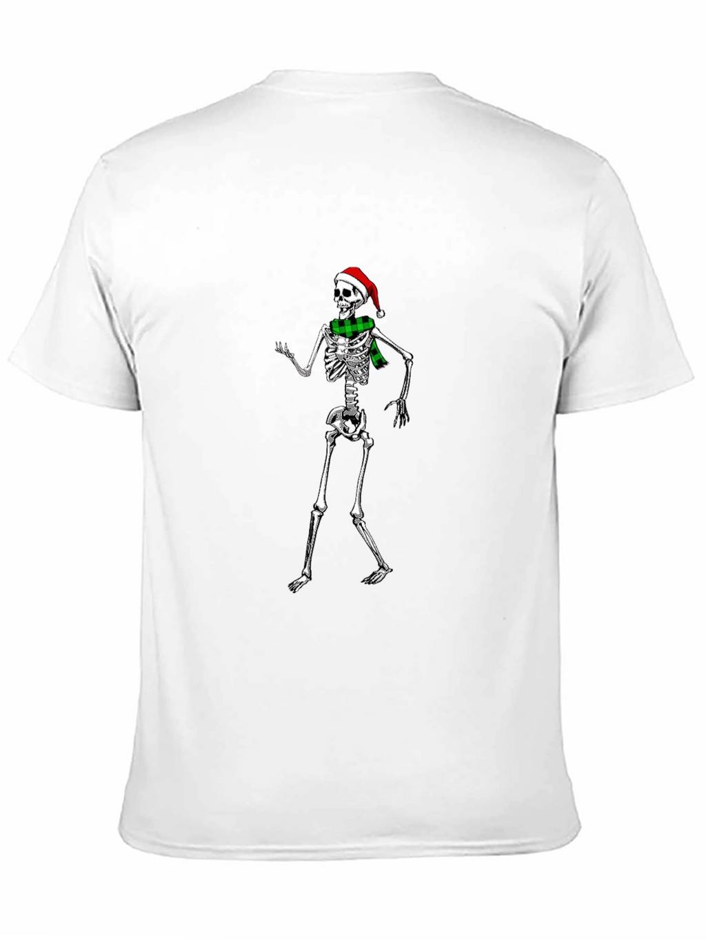 Festive Skeleton Graphic Tee