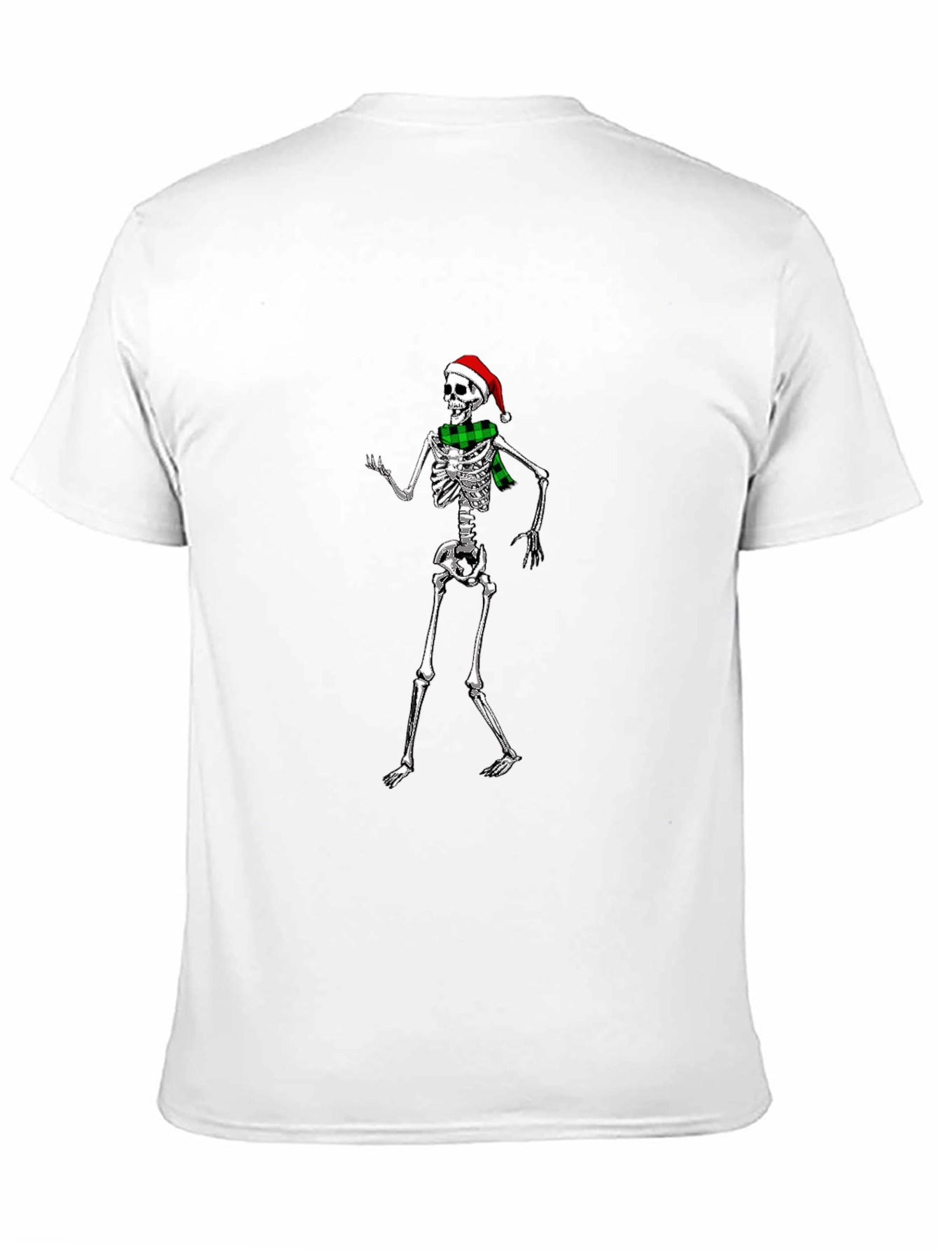 Festive Skeleton Graphic Tee