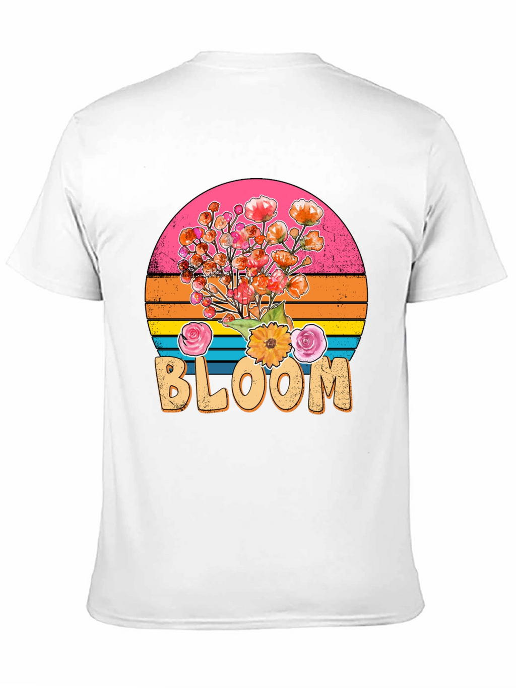 Retro Bloom T-Shirt - Floral Graphic Tee