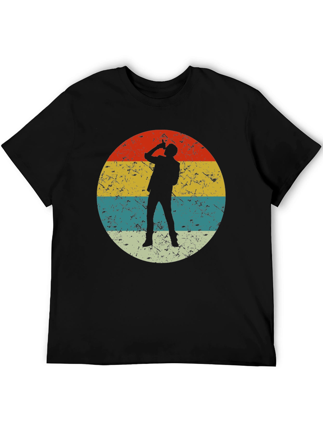Retro Silhouette T-Shirt - Unique Design