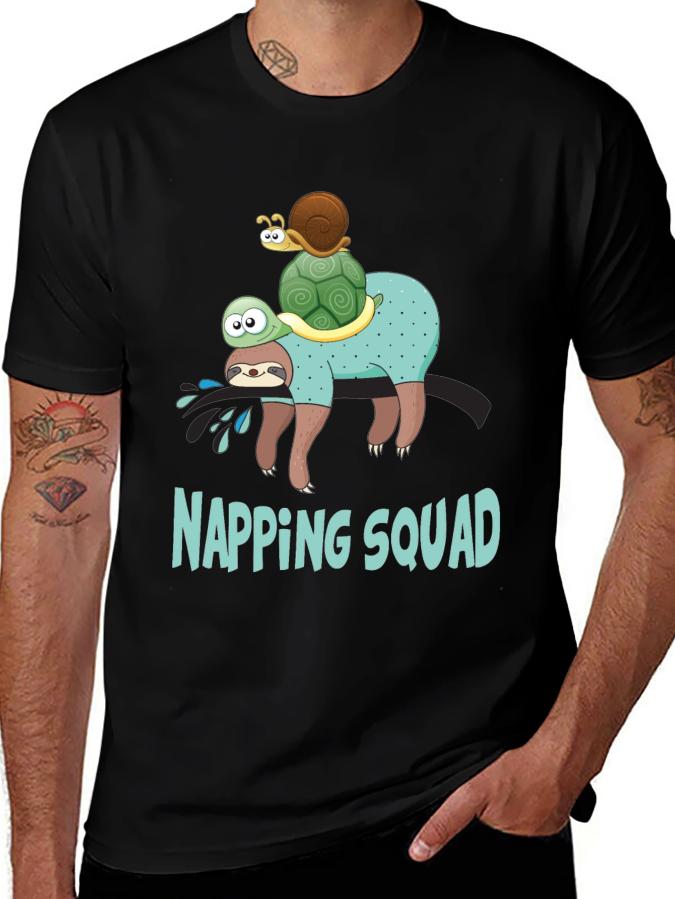 Napping Squad Graphic Tee