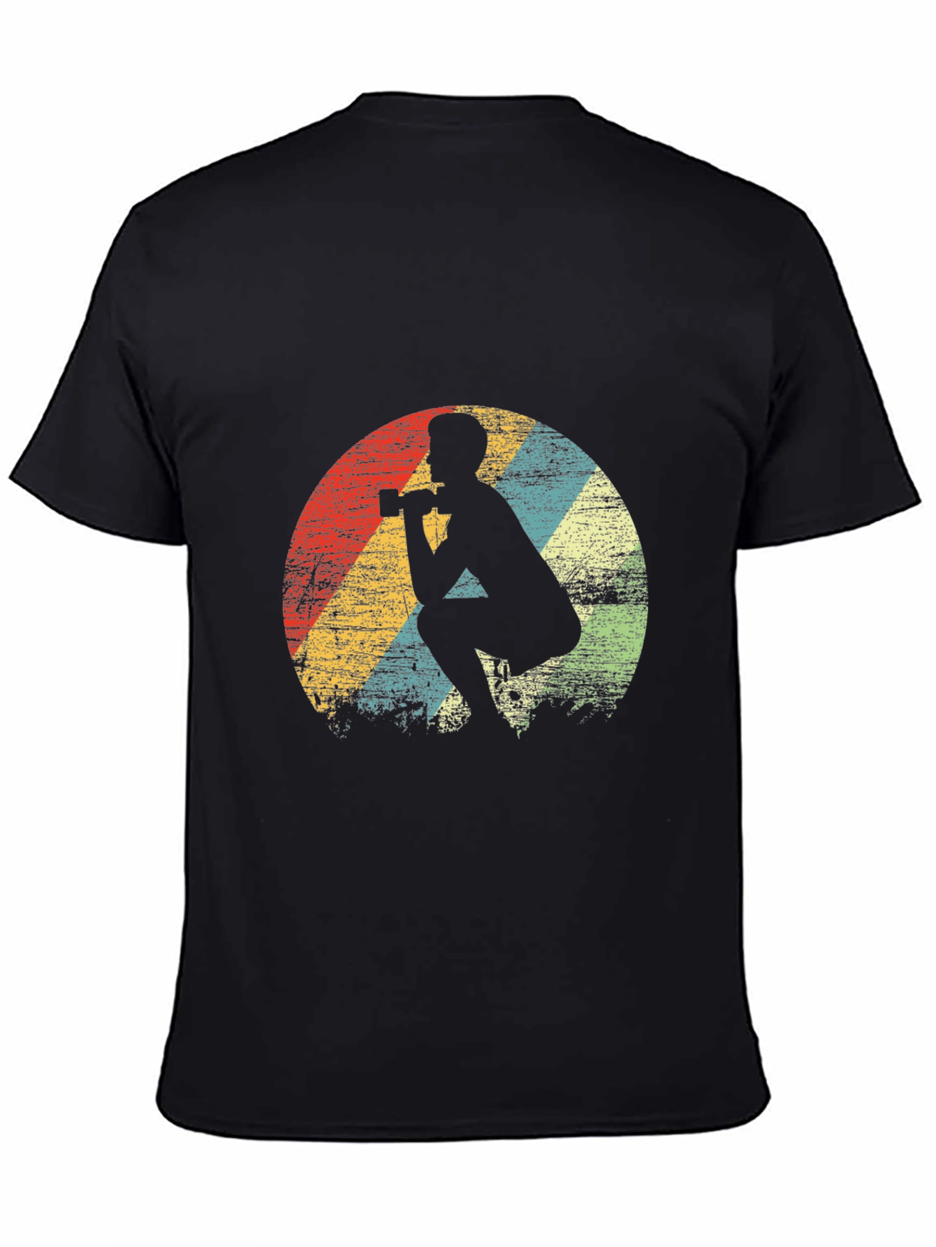 Retro Gym T-Shirt - Vintage Weightlifting Design