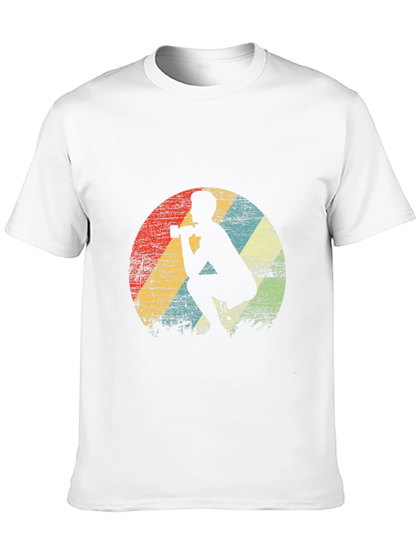 Retro Gym T-Shirt - Vintage Weightlifting Design