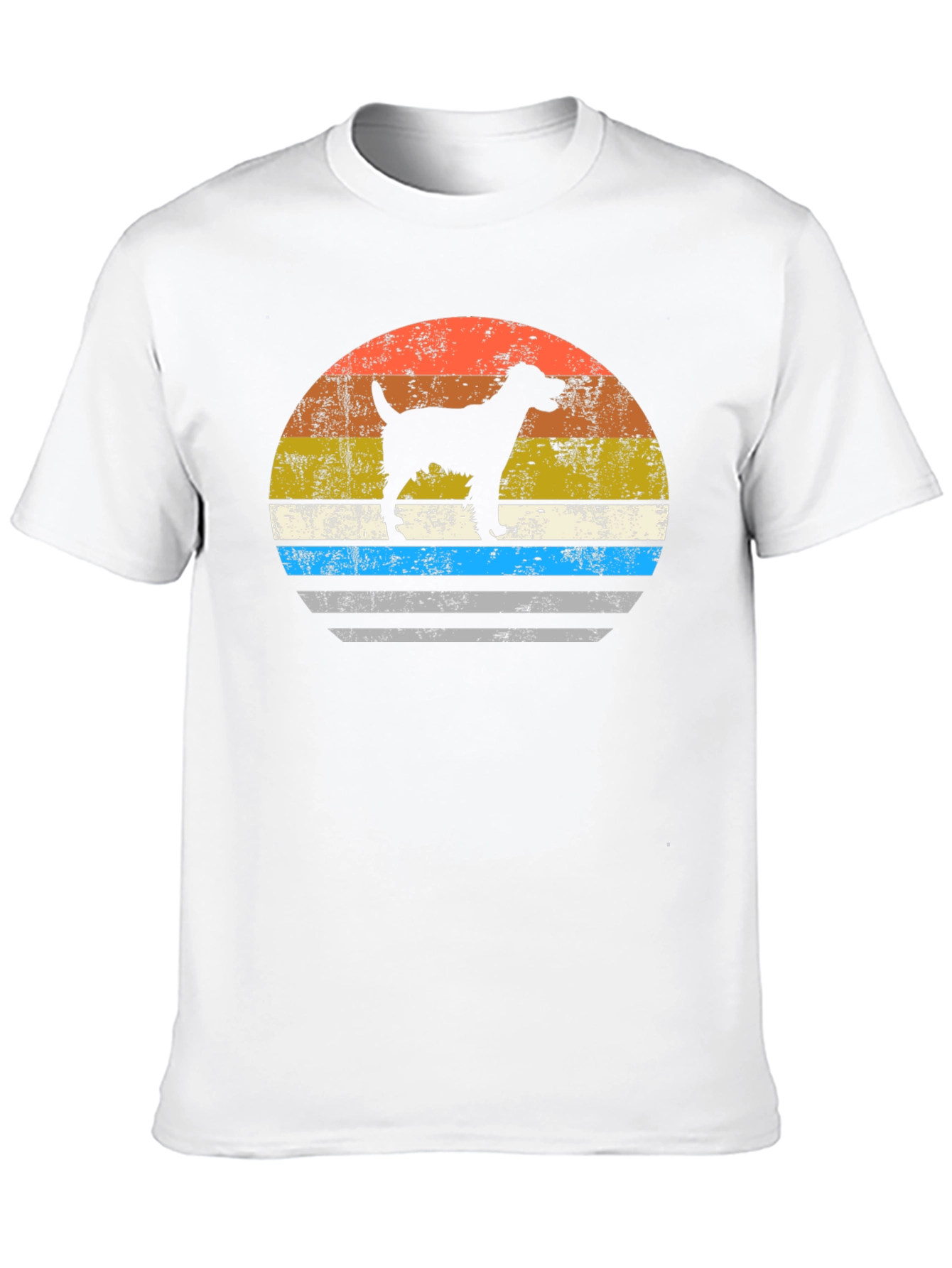Retro Dog Silhouette Tee