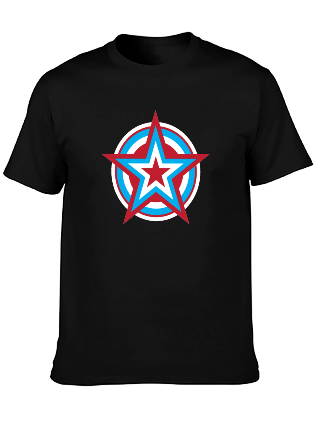 Star Logo Black T-Shirt