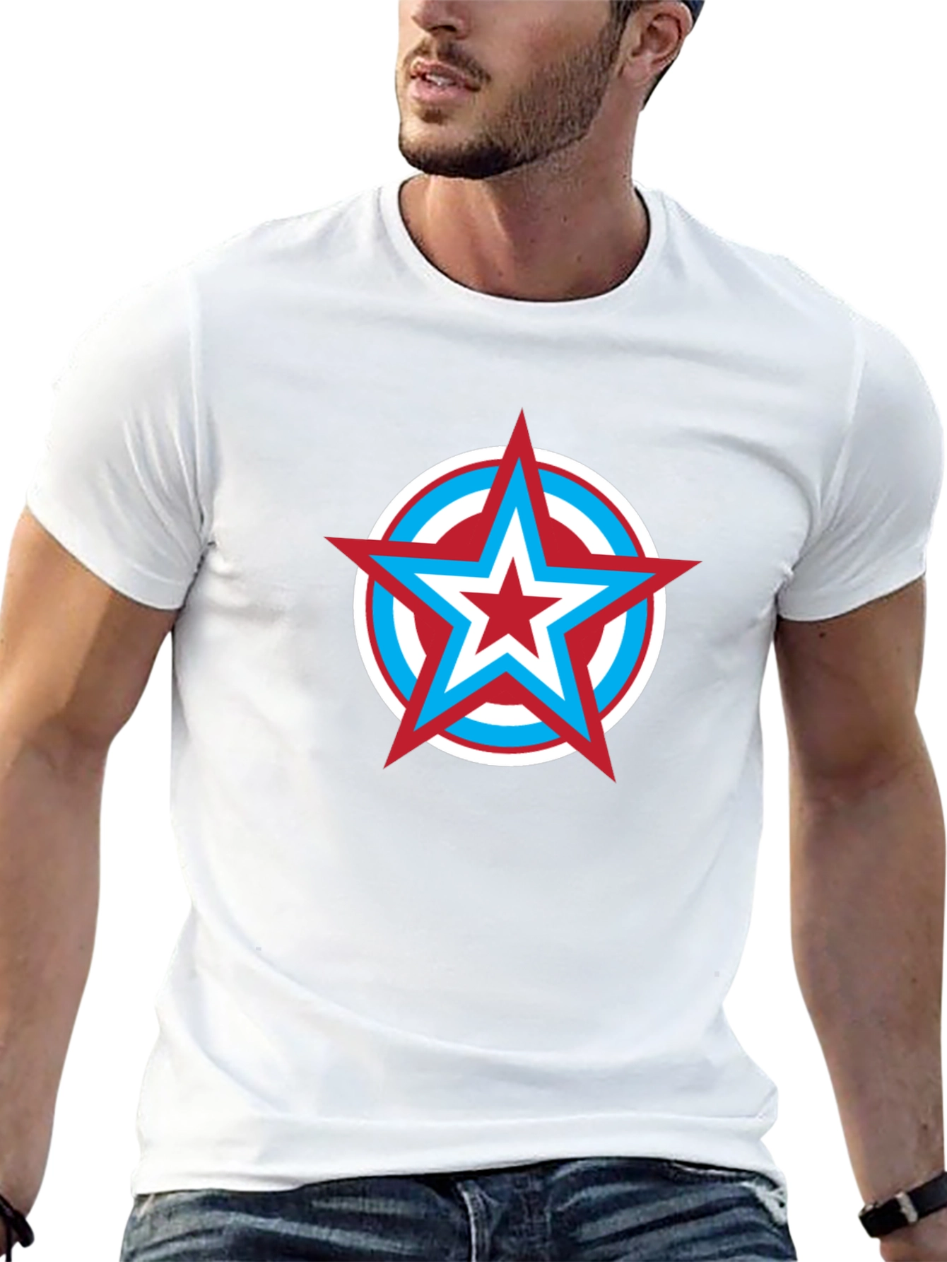 Star Logo Black T-Shirt