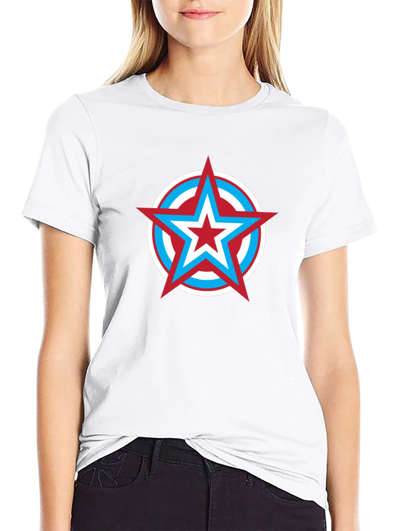 Star Logo Black T-Shirt