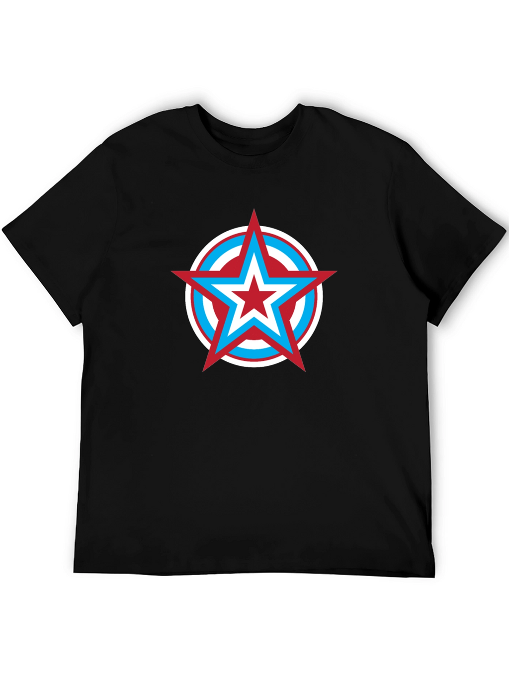 Star Logo Black T-Shirt