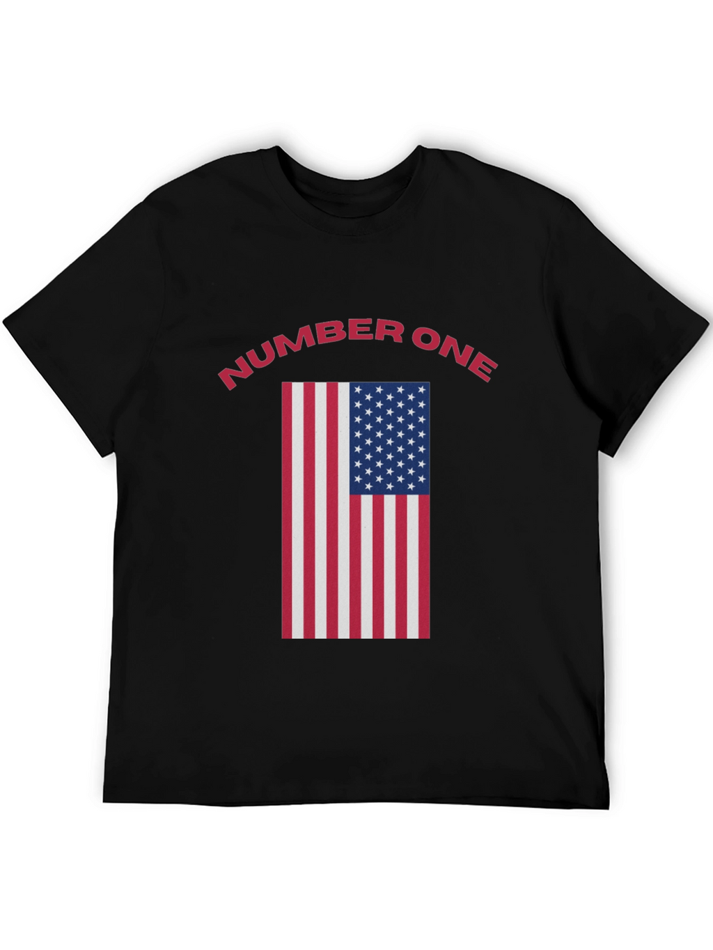 Number One American Flag T-Shirt
