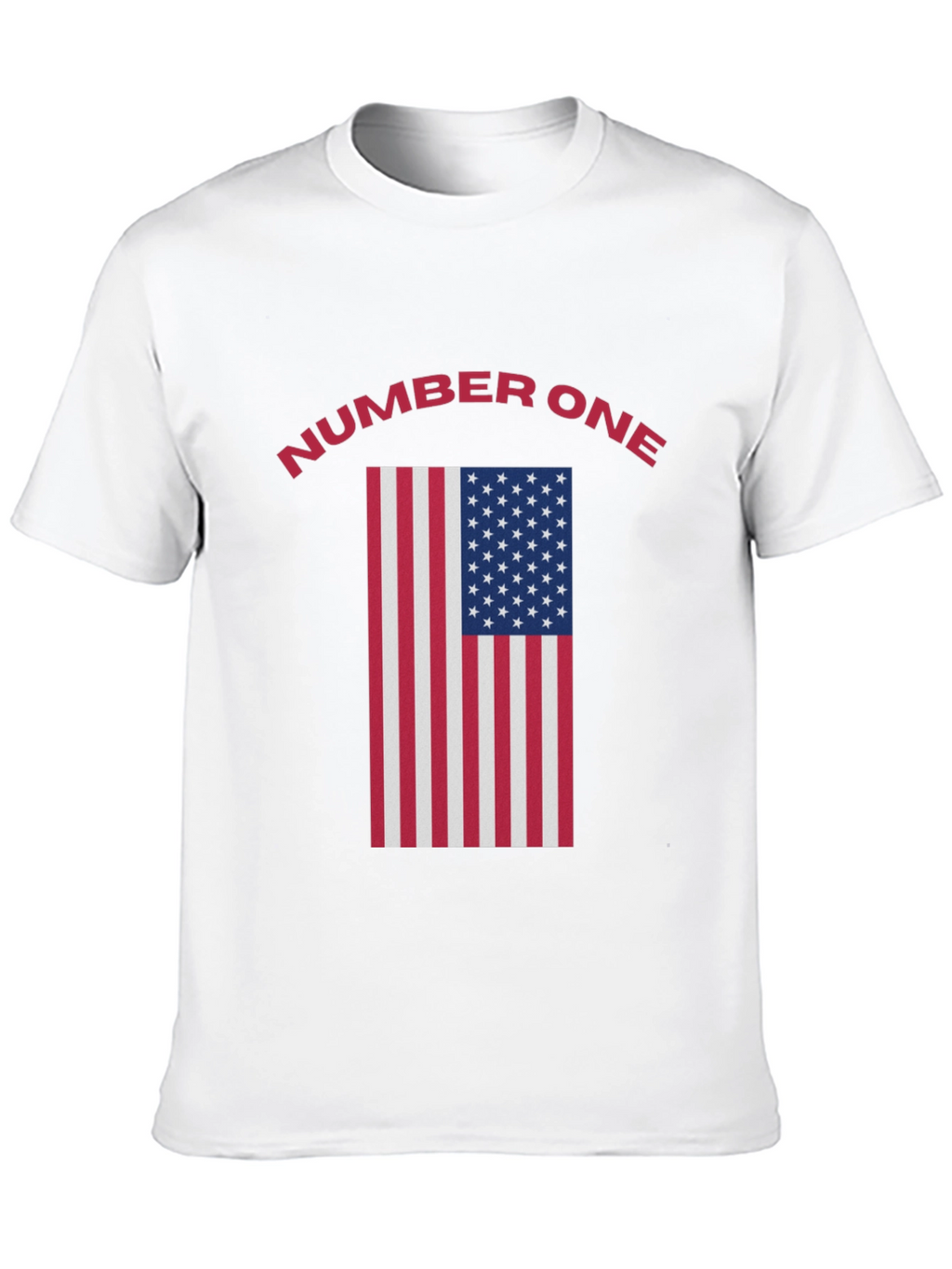 Number One American Flag T-Shirt