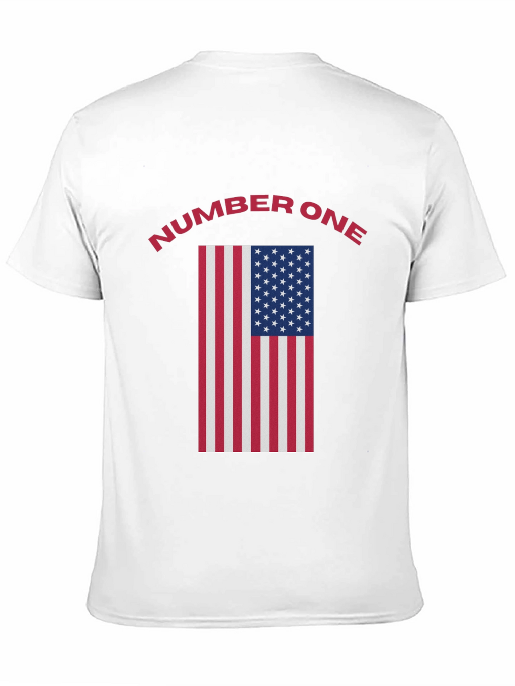 Number One American Flag T-Shirt