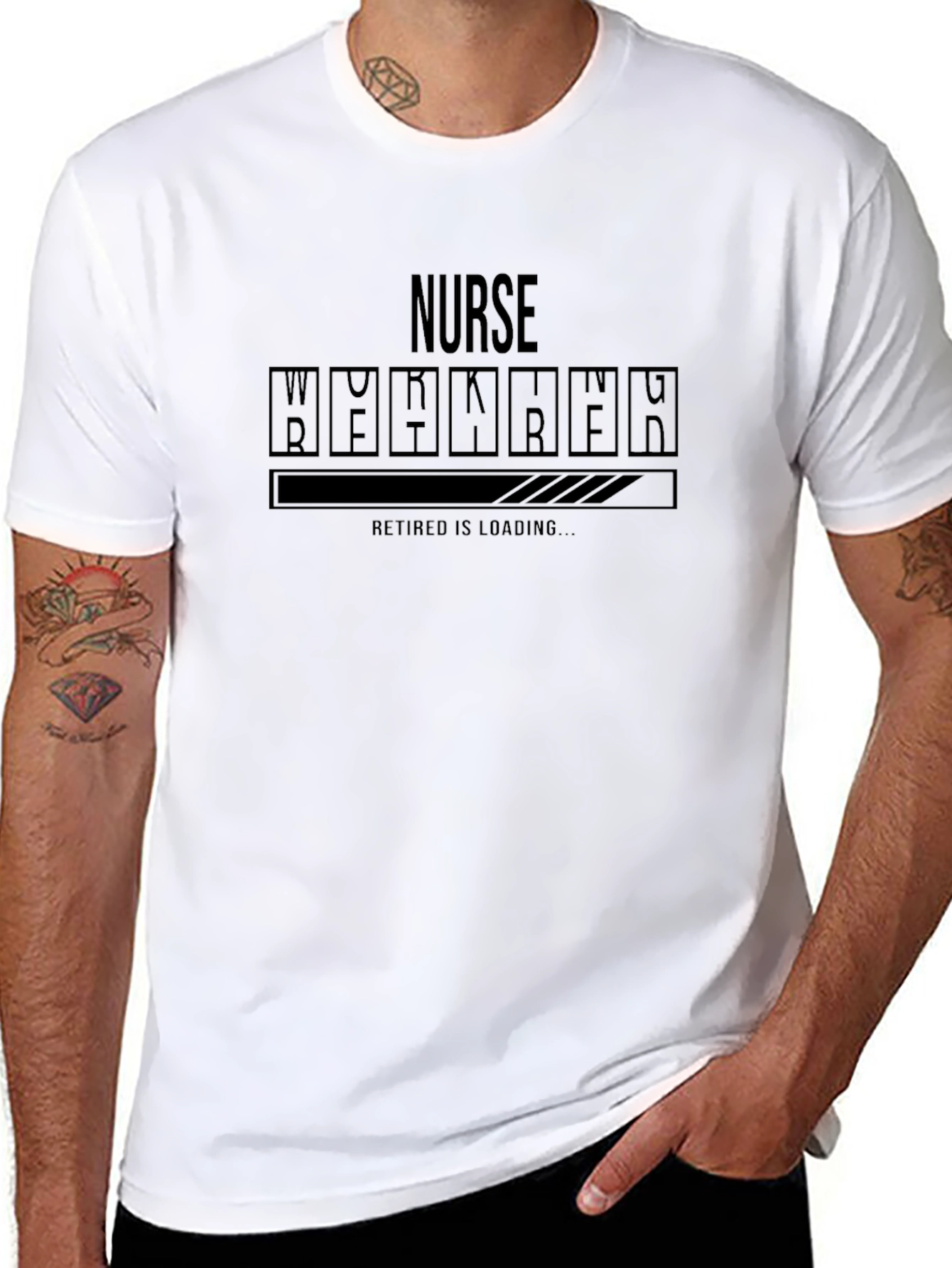 Nurse Retirement Loading T-Shirt Funny Retirement Gift