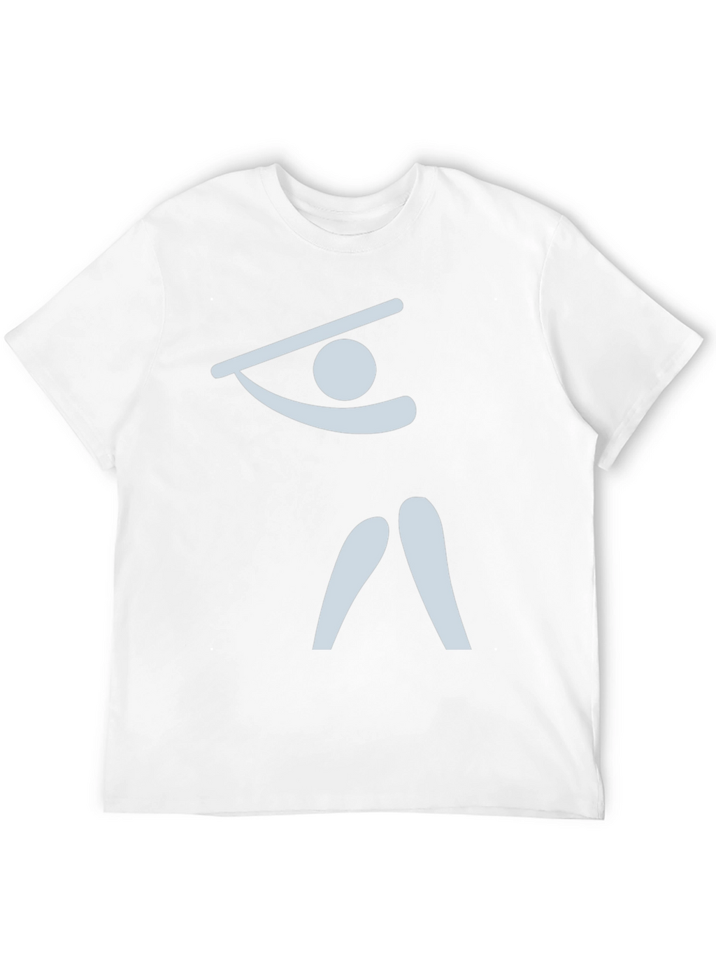 Abstract Gymnast T-Shirt - Black