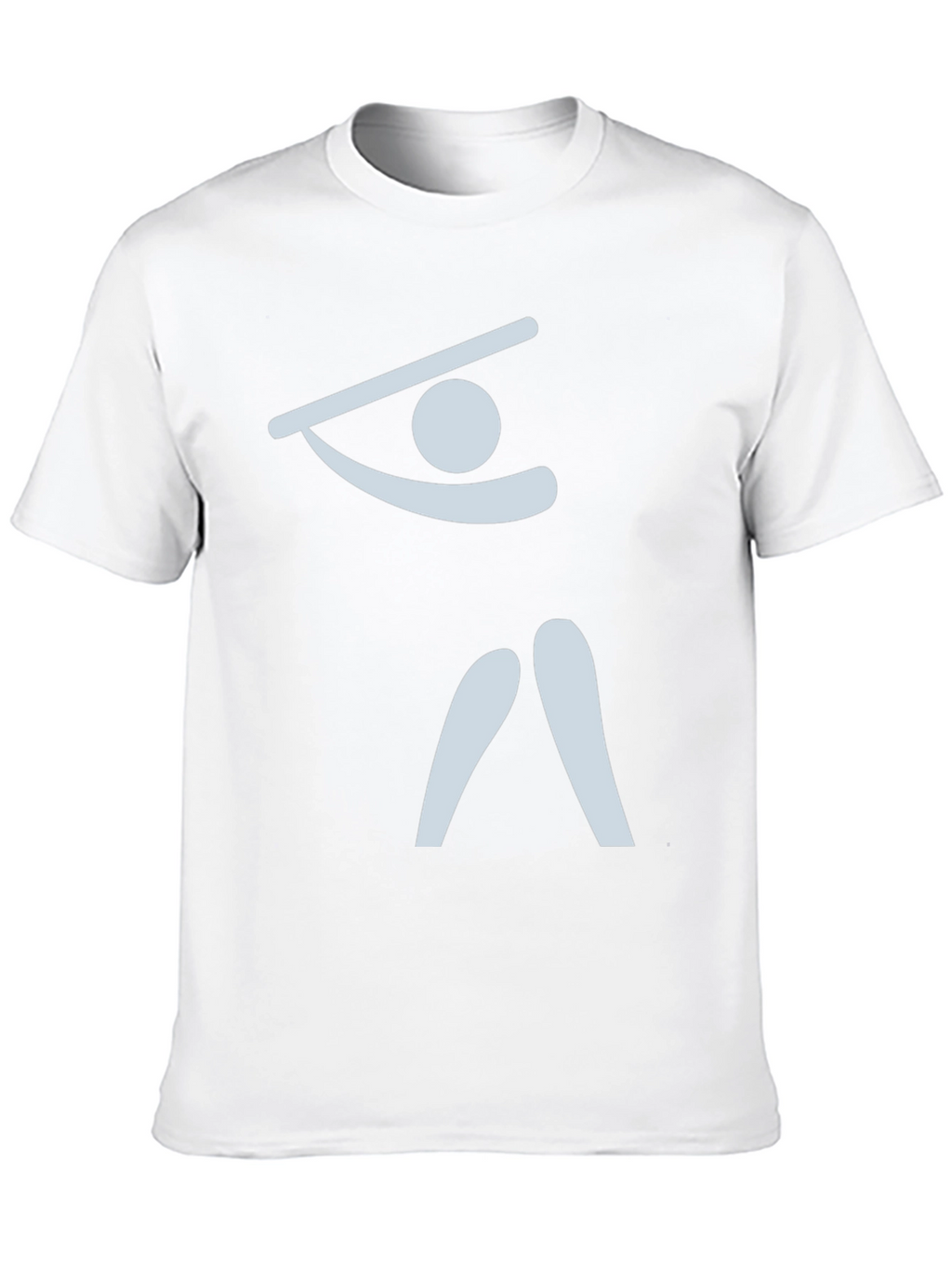 Abstract Gymnast T-Shirt - Black