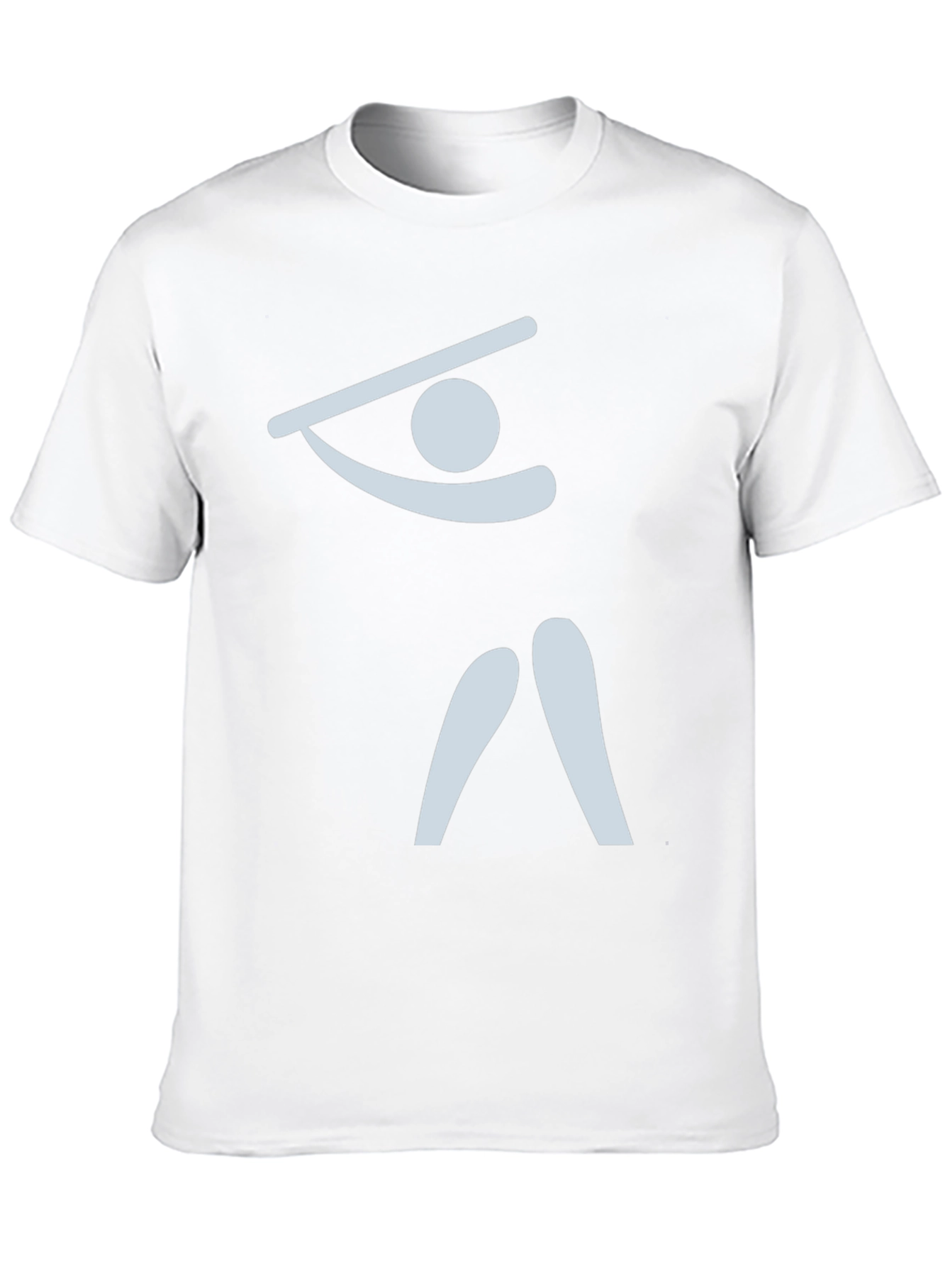 Abstract Gymnast T-Shirt - Black