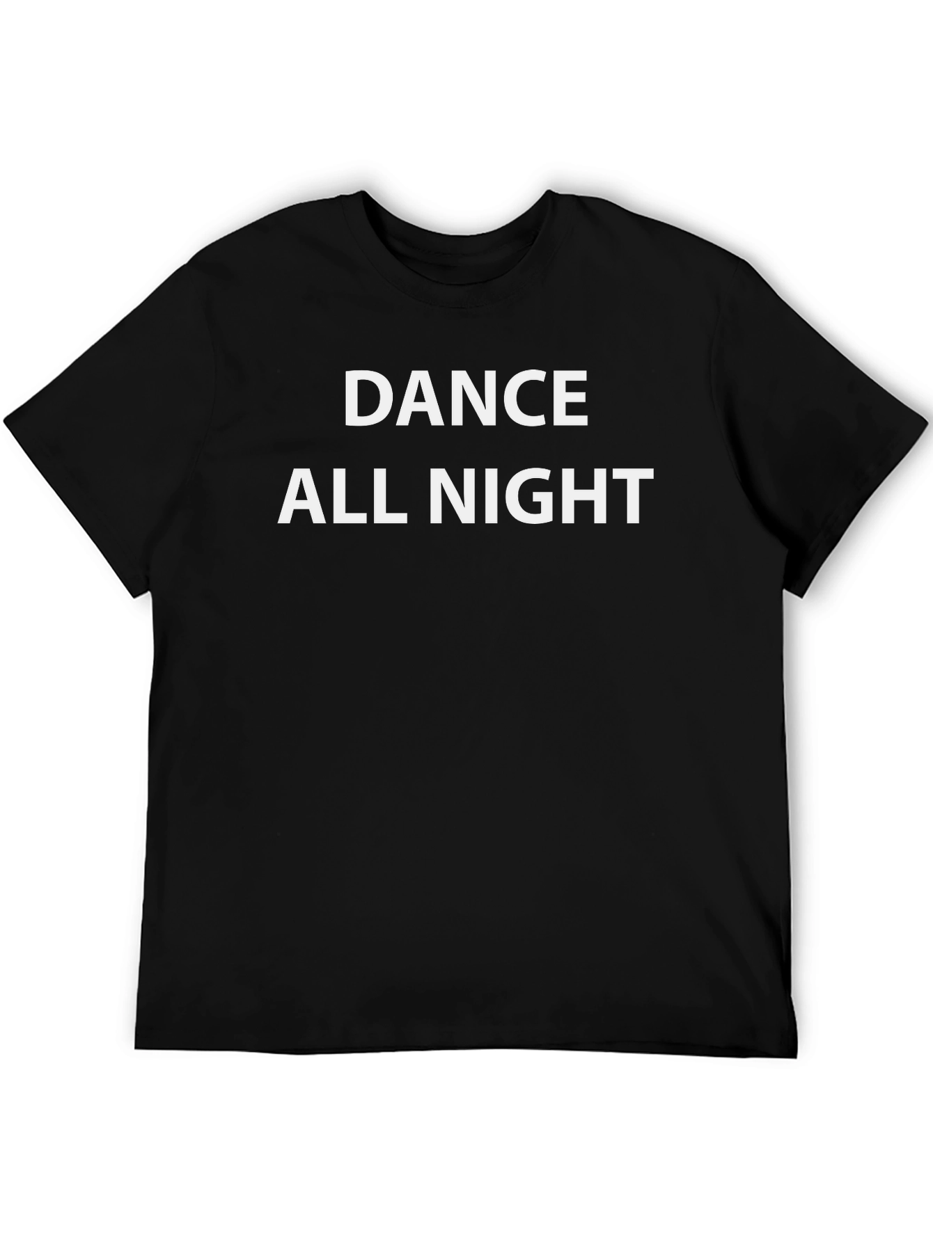 Dance All Night Graphic Tee - Stylish Comfort