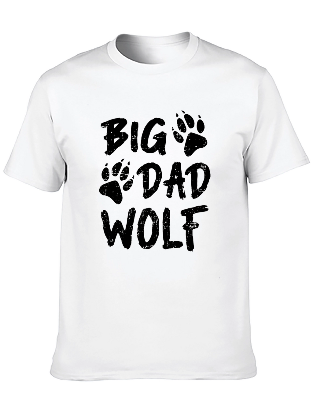 Big Dad Wolf Graphic Tee - Black