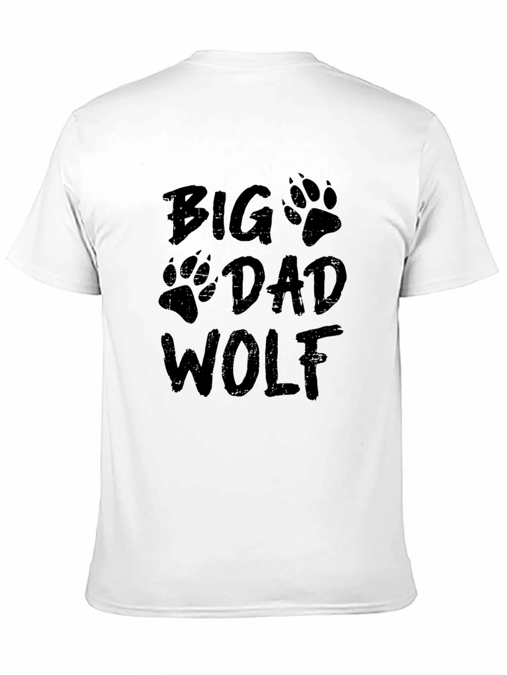 Big Dad Wolf Graphic Tee - Black