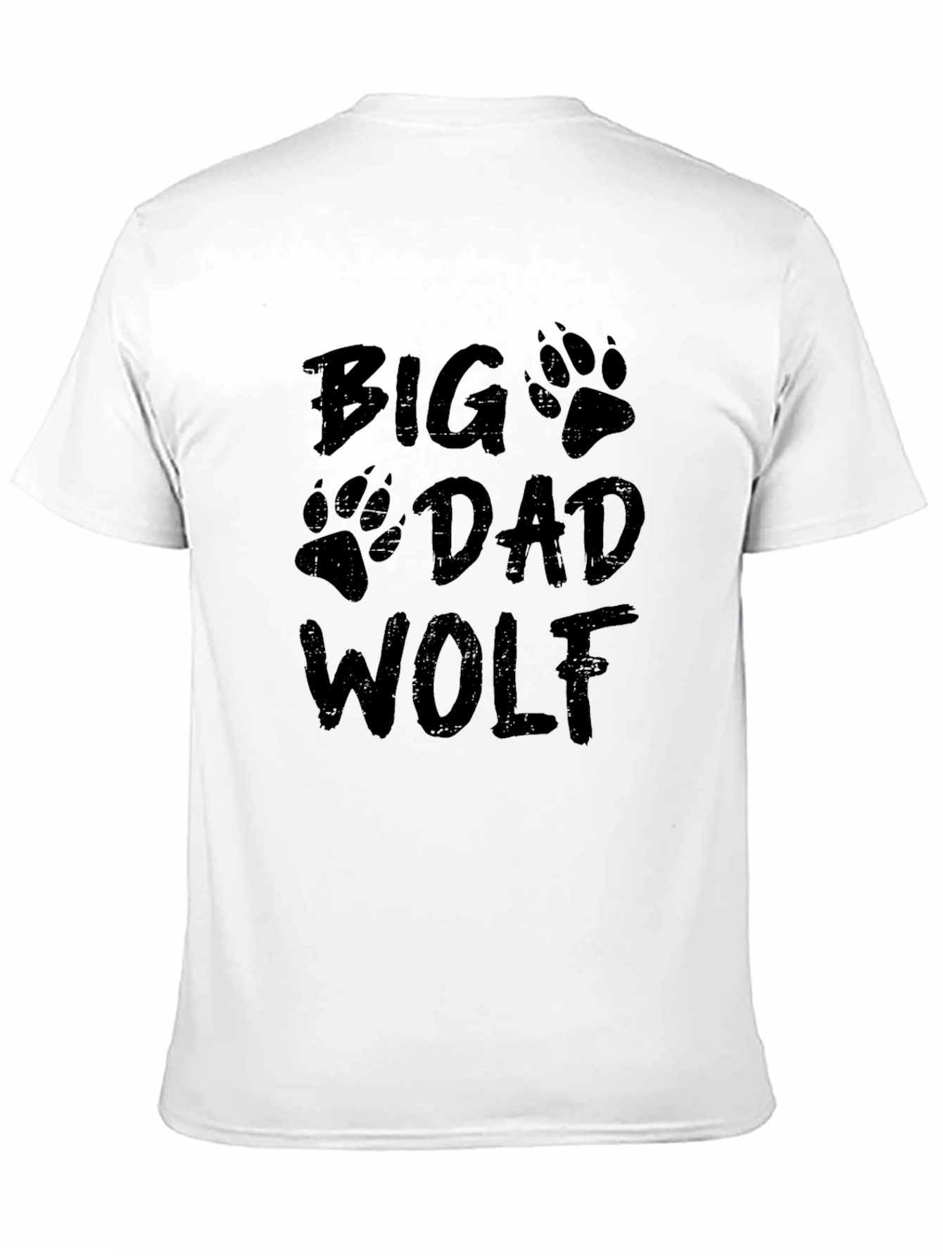 Big Dad Wolf Graphic Tee - Black