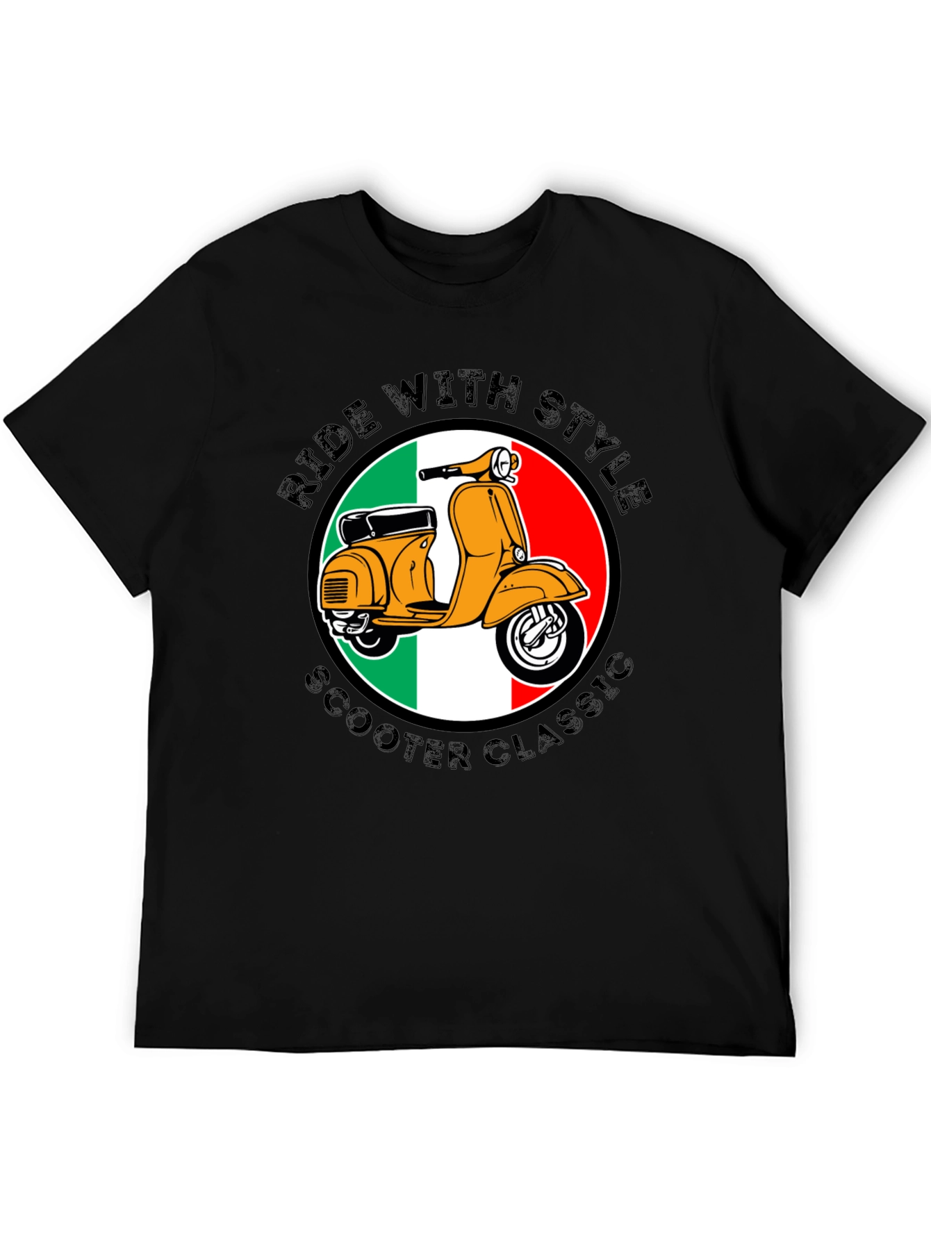 Ride With Style Scooter Classic T-Shirt