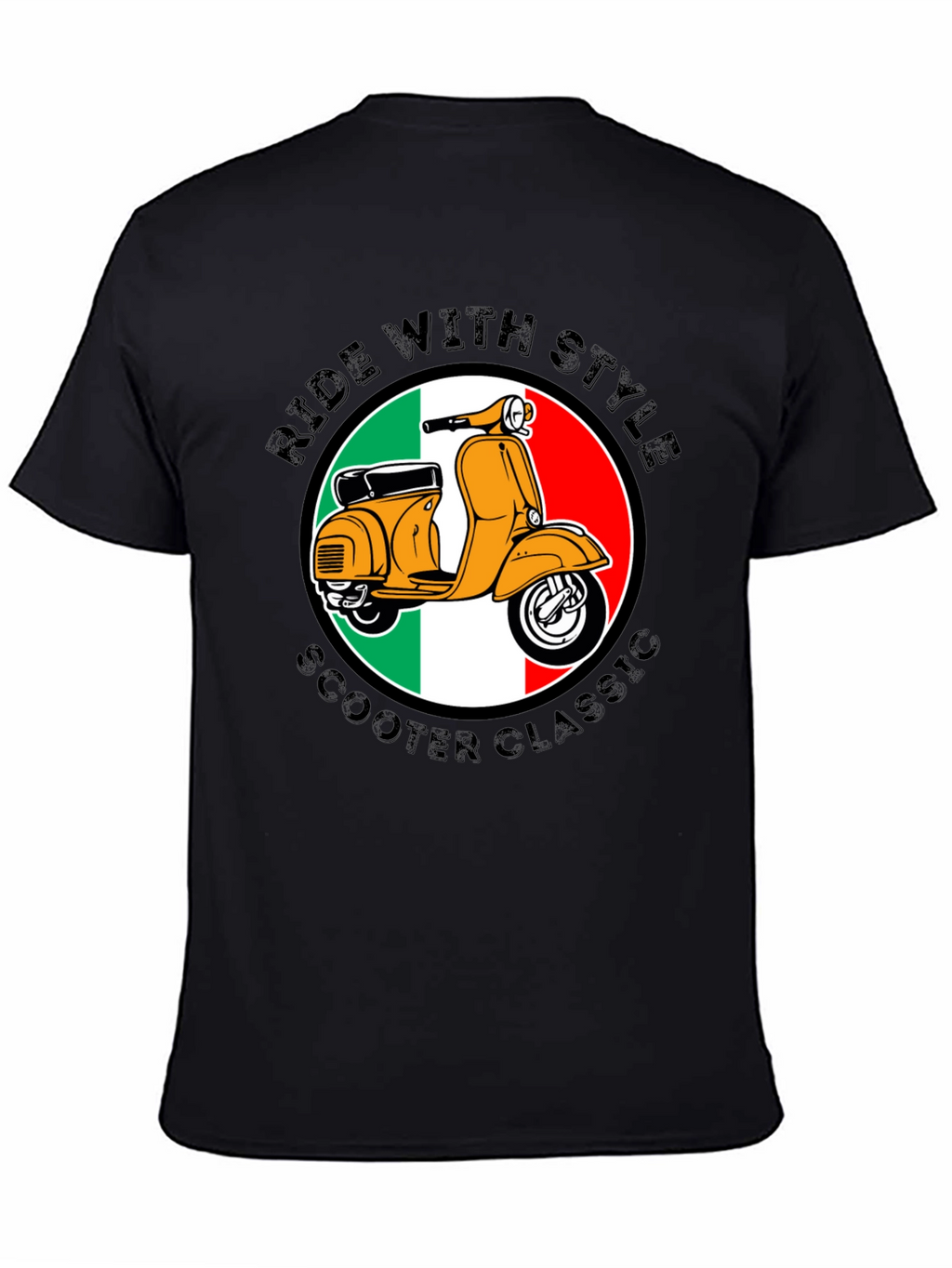 Ride With Style Scooter Classic T-Shirt