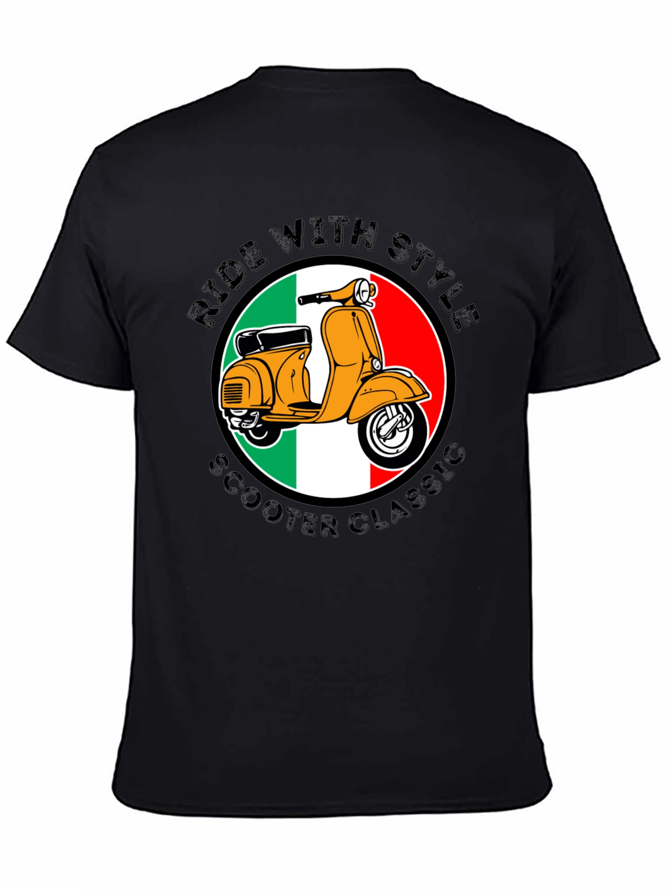 Ride With Style Scooter Classic T-Shirt