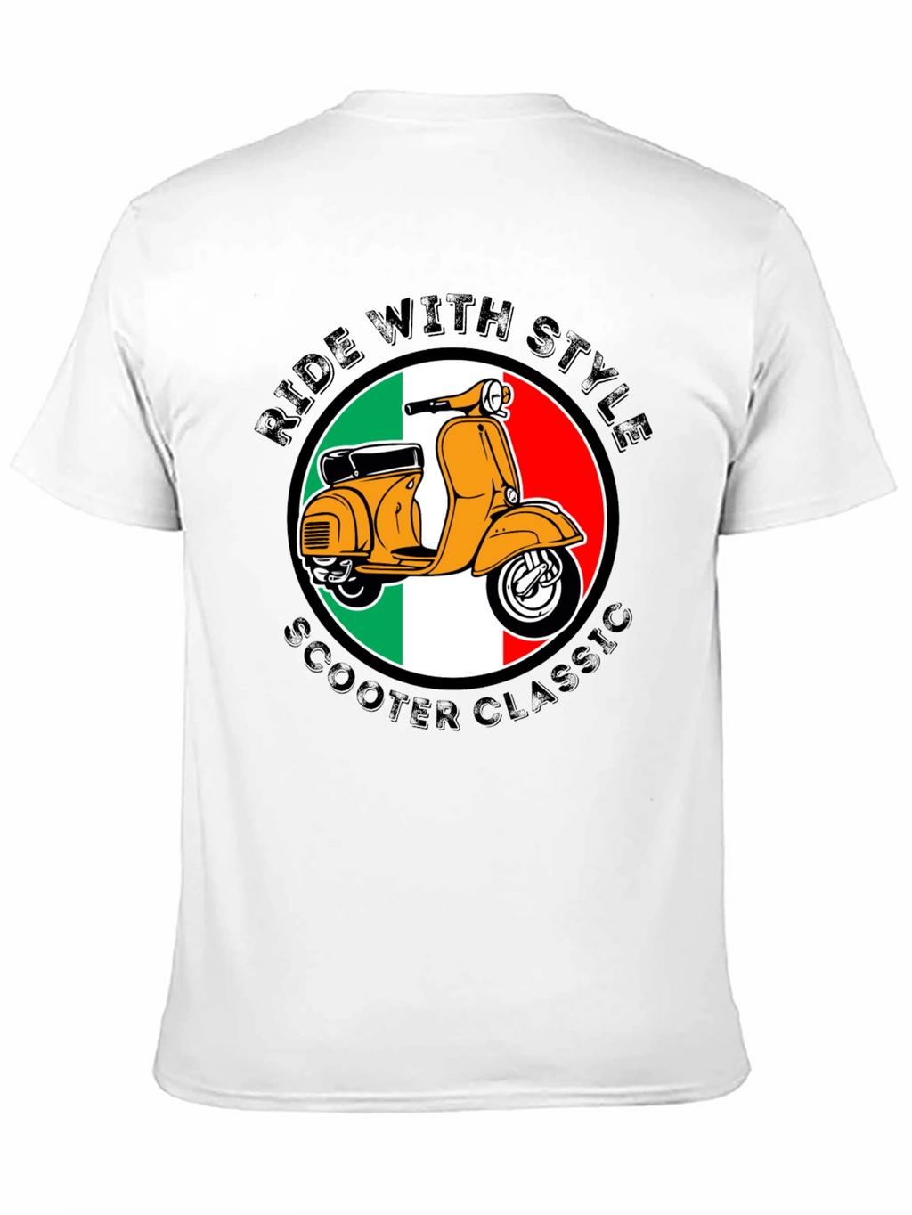 Ride With Style Scooter Classic T-Shirt