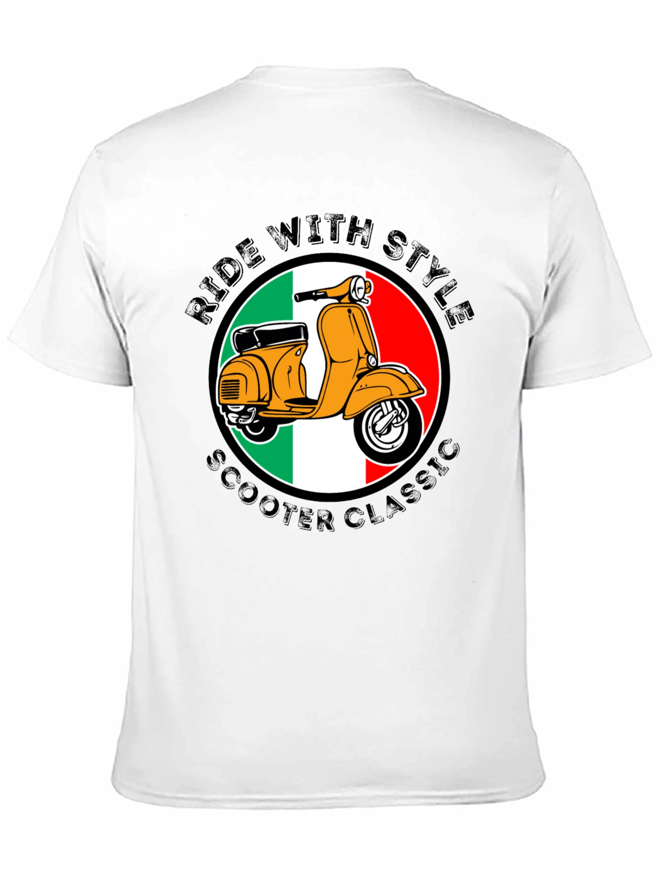 Ride With Style Scooter Classic T-Shirt