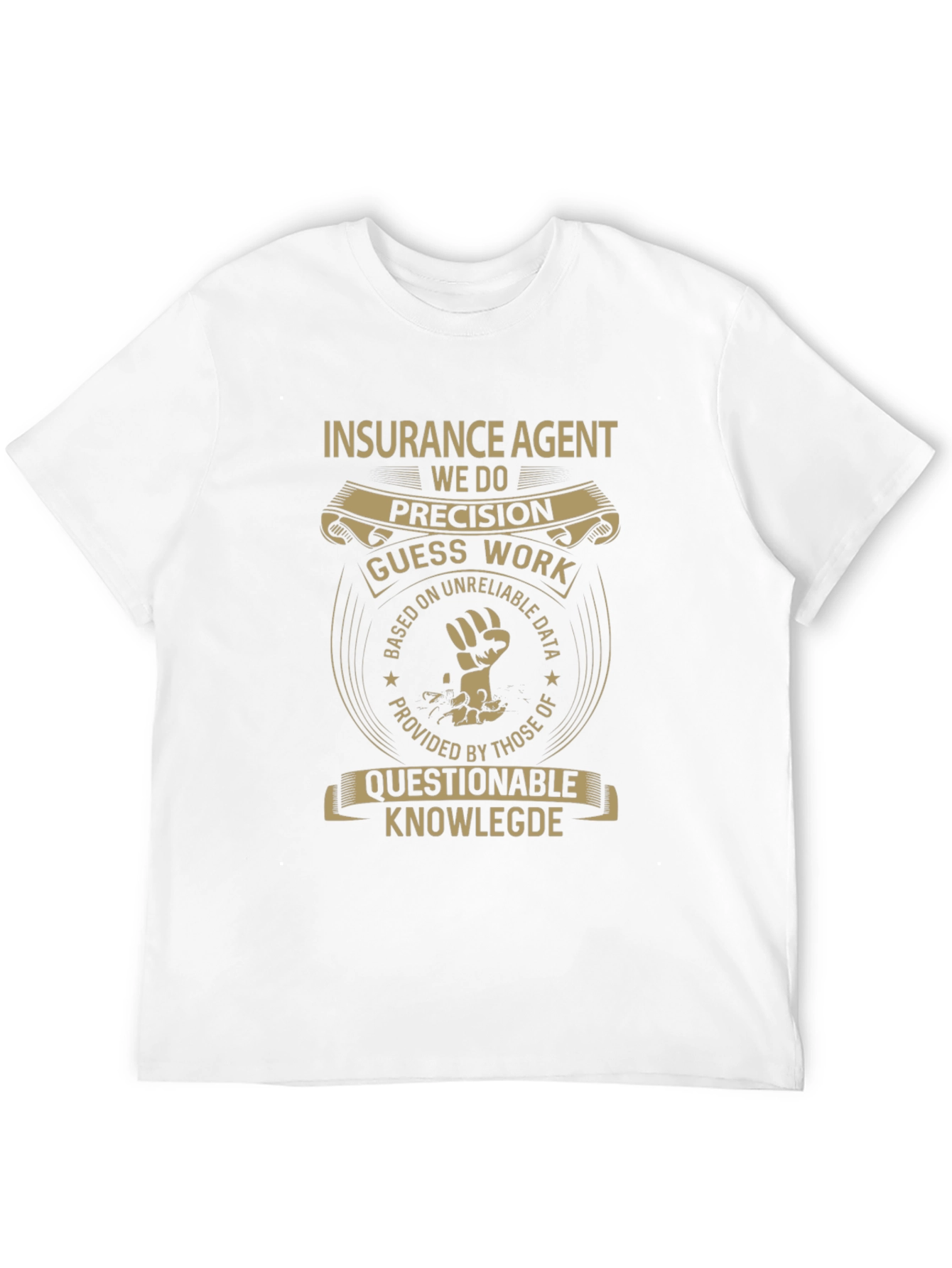 Insurance Agent Precision Graphic T-Shirt